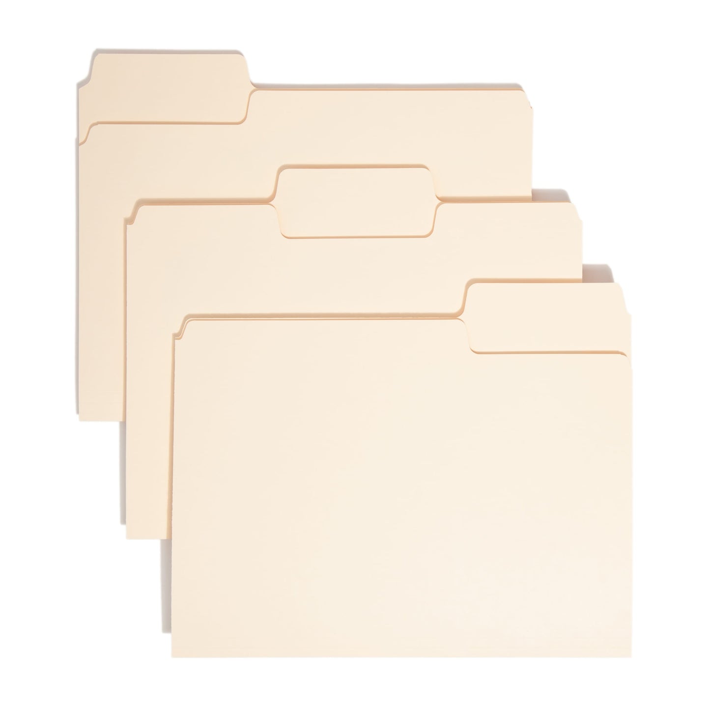 SuperTab® Heavyweight File Folders, Manila Color, Letter Size, Set of 50, 086486104012