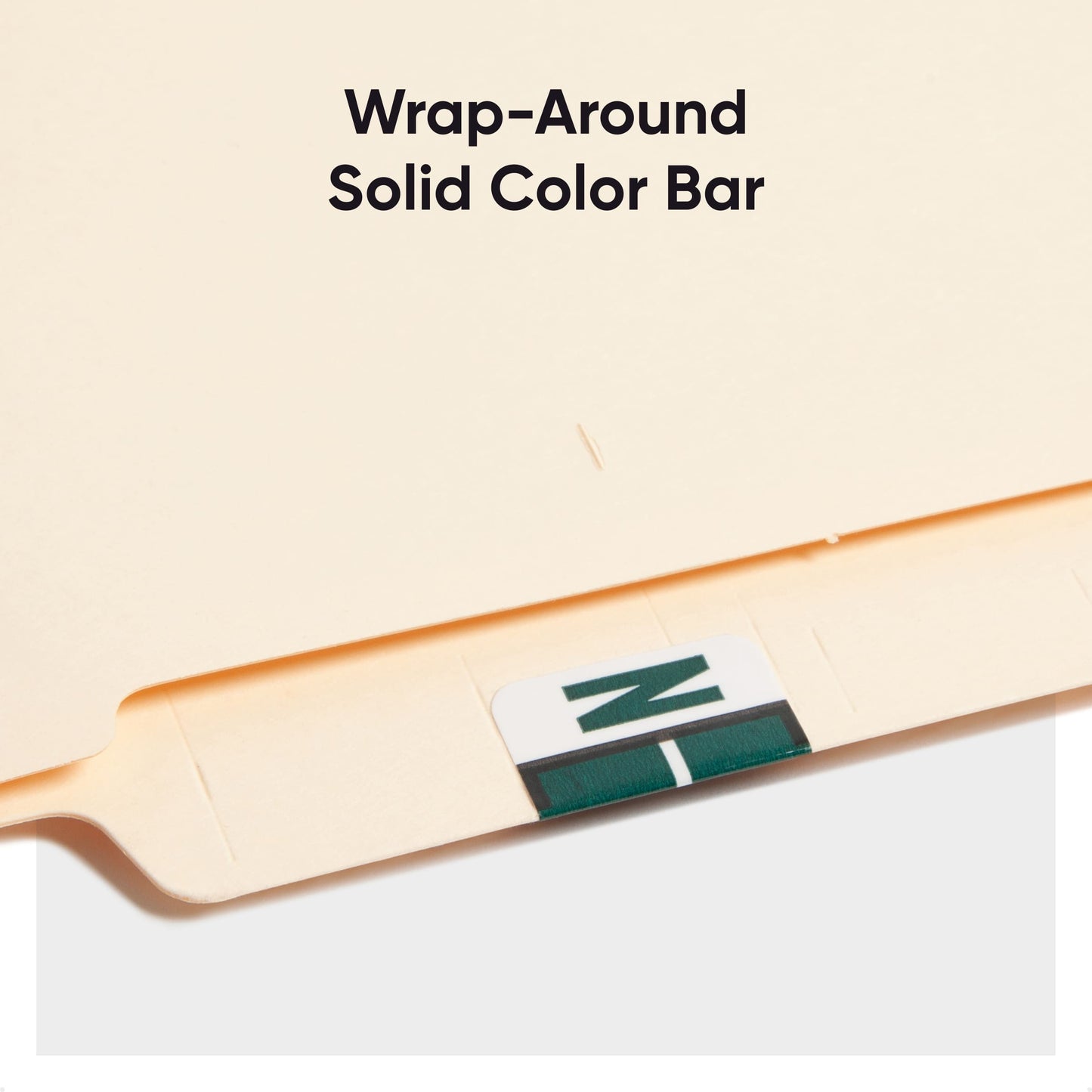 BCCR Bar Style Color-Coded Alphabetic Labels, A-Z Rolls, Dark Green Color, 1-1/4" X 1" Size, Set of 50, 086486670845