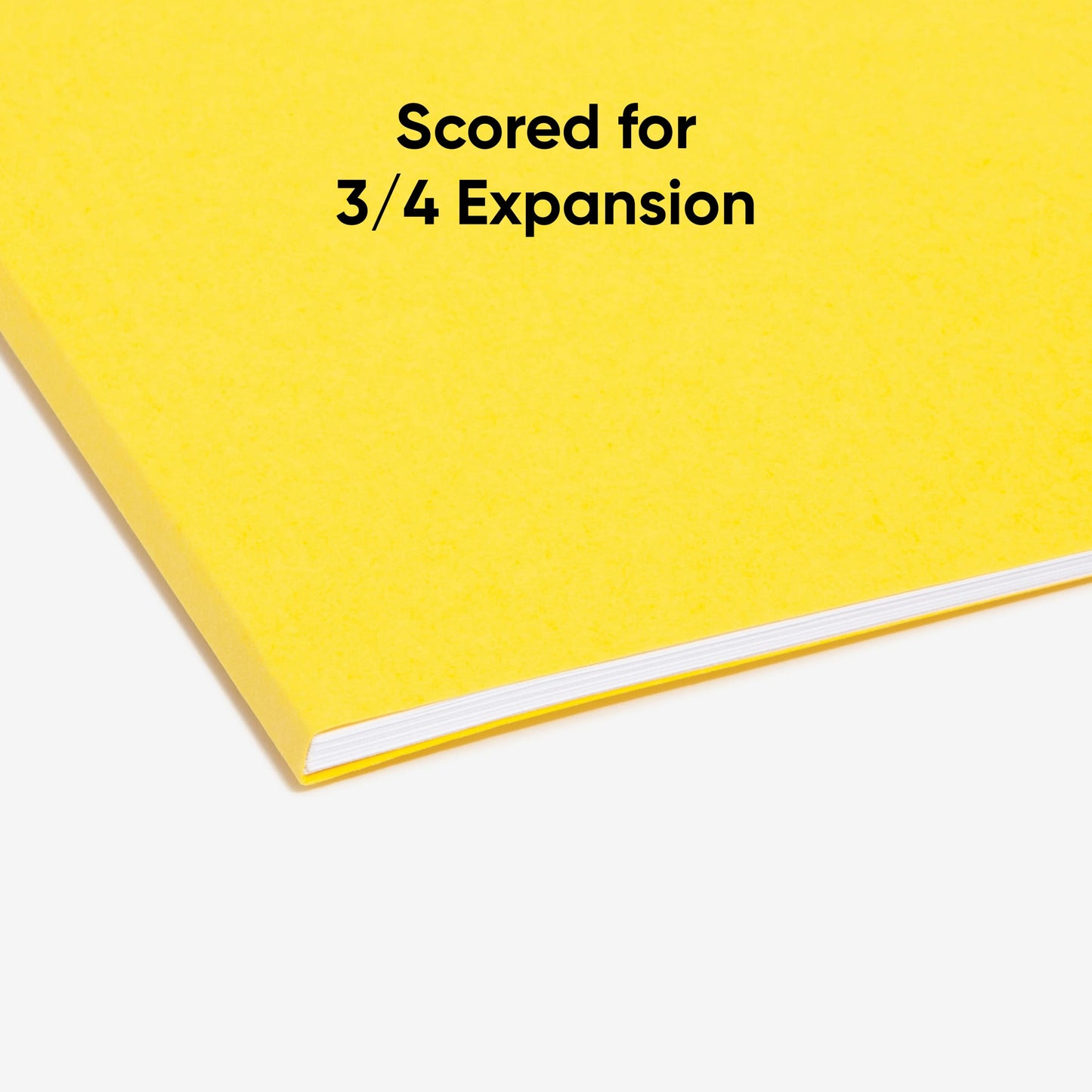 FasTab® Hanging File Folders, 1/3-Cut Tab, Yellow Color, Letter Size, Set of 20, 086486640978