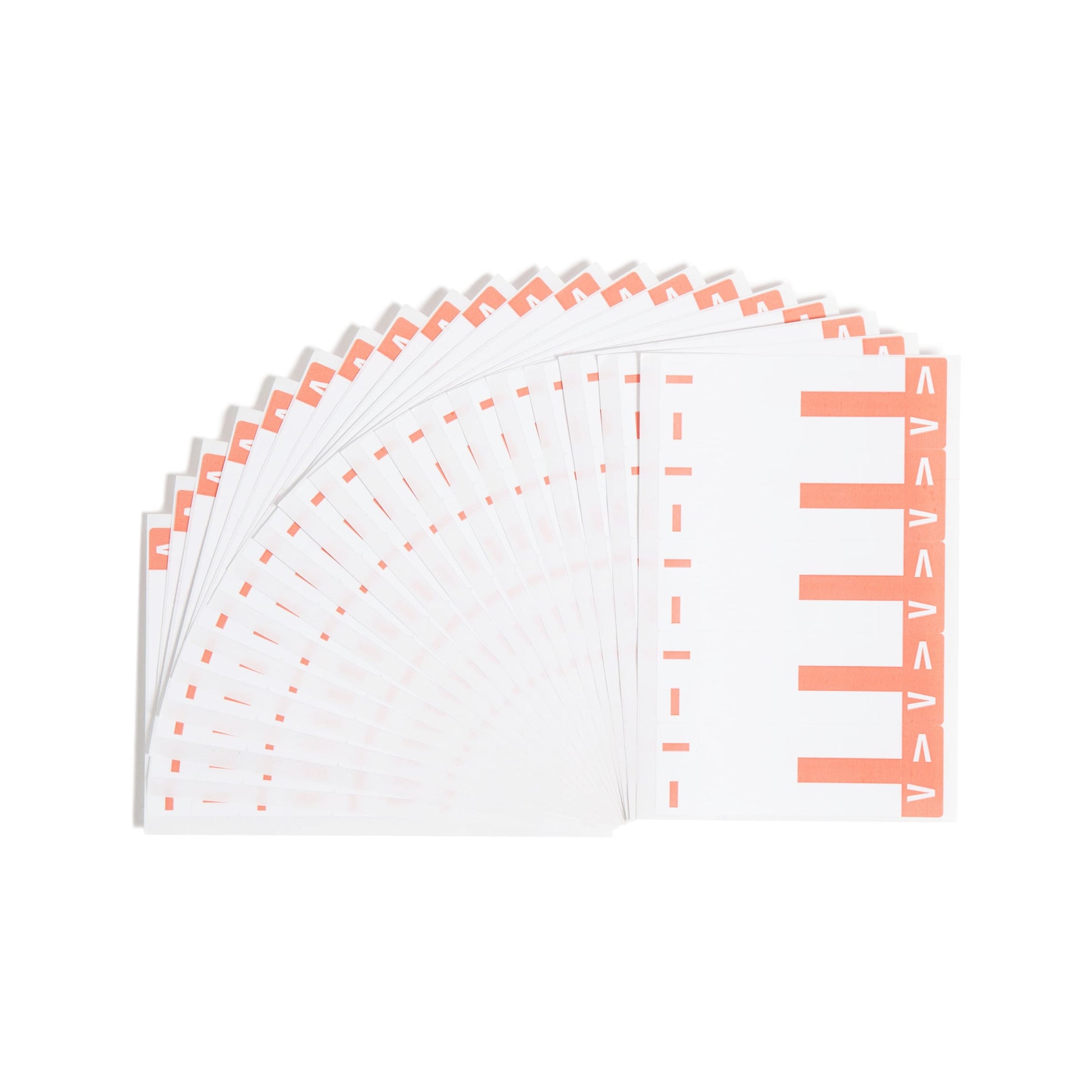 AlphaZ® NCC Color-Coded Name Labels - Sheets, Pink Color, 3-5/8" X 1-5/32" Size, Set of 100, 086486671606