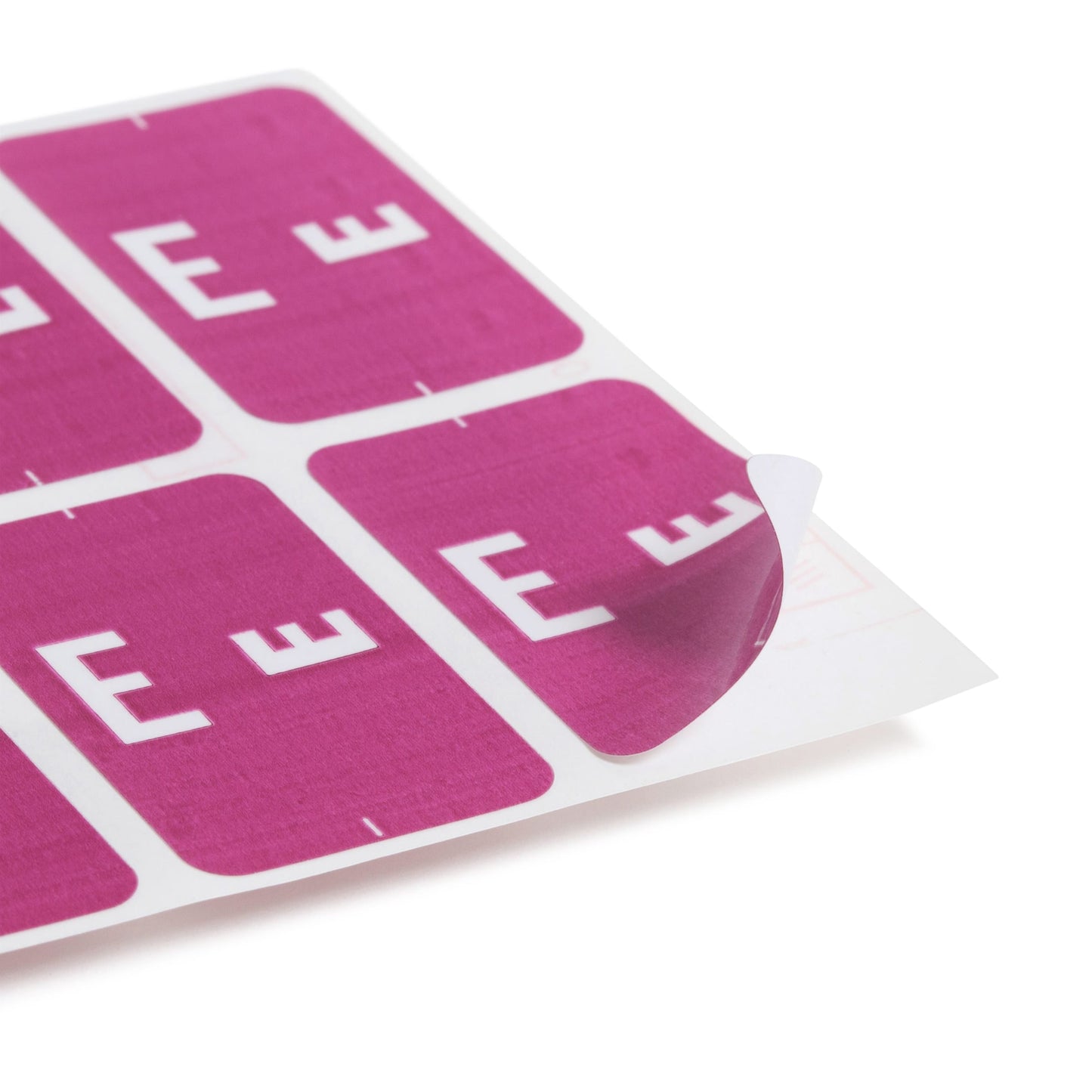 AlphaZ® ACCS Color Coded Alphabetic Labels - Sheets, Purple Color, 1" X 1-5/8" Size, Set of 100, 086486671750