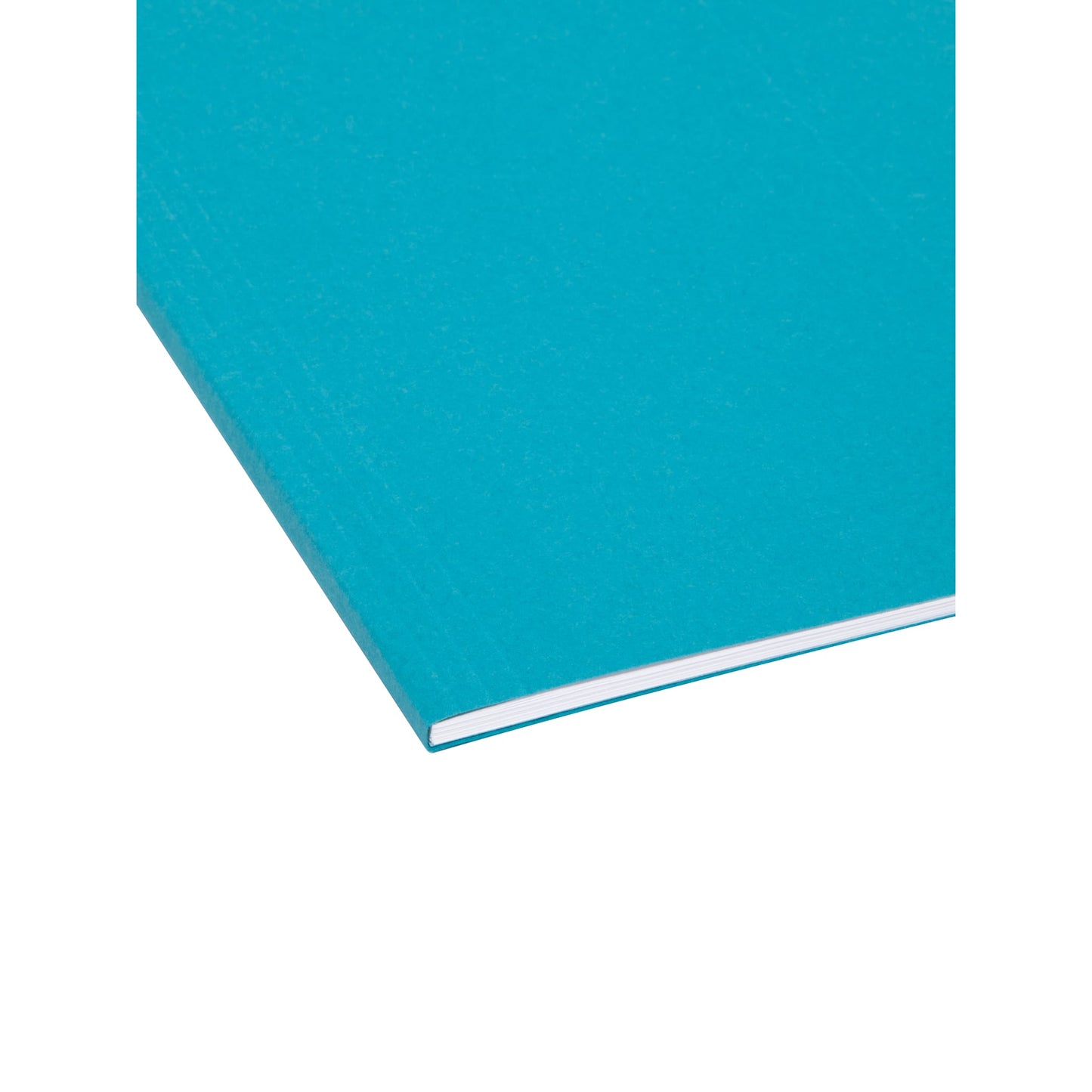 Standard Hanging File Folders, Teal Color, Letter Size, Set of 25, 086486644402