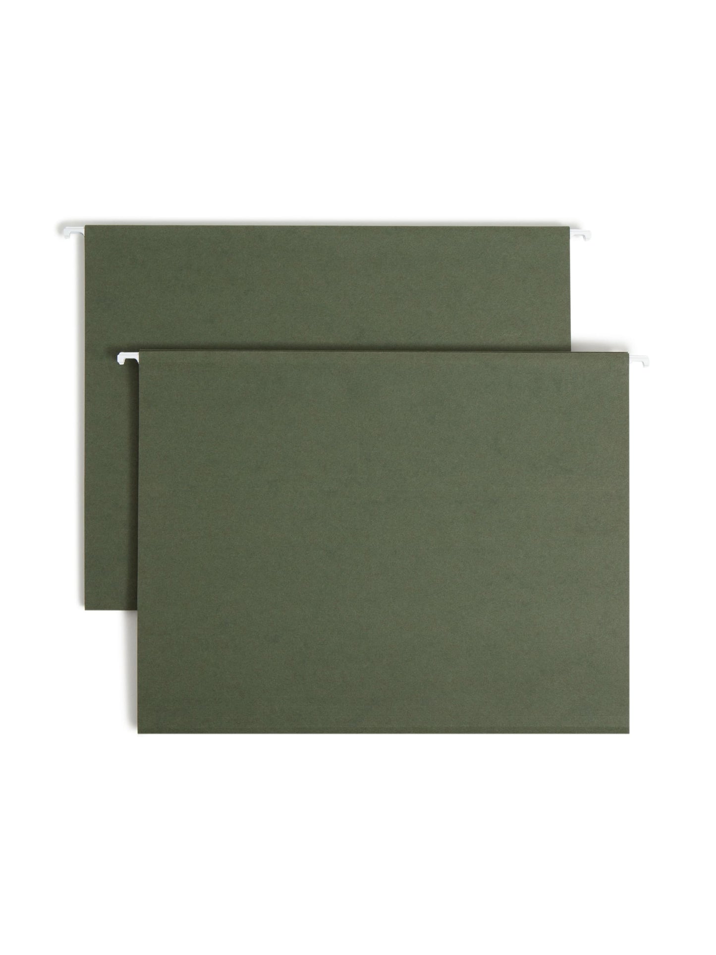 Standard Hanging File Folders, Standard Green Color, Letter Size, Set of 25, 086486640107