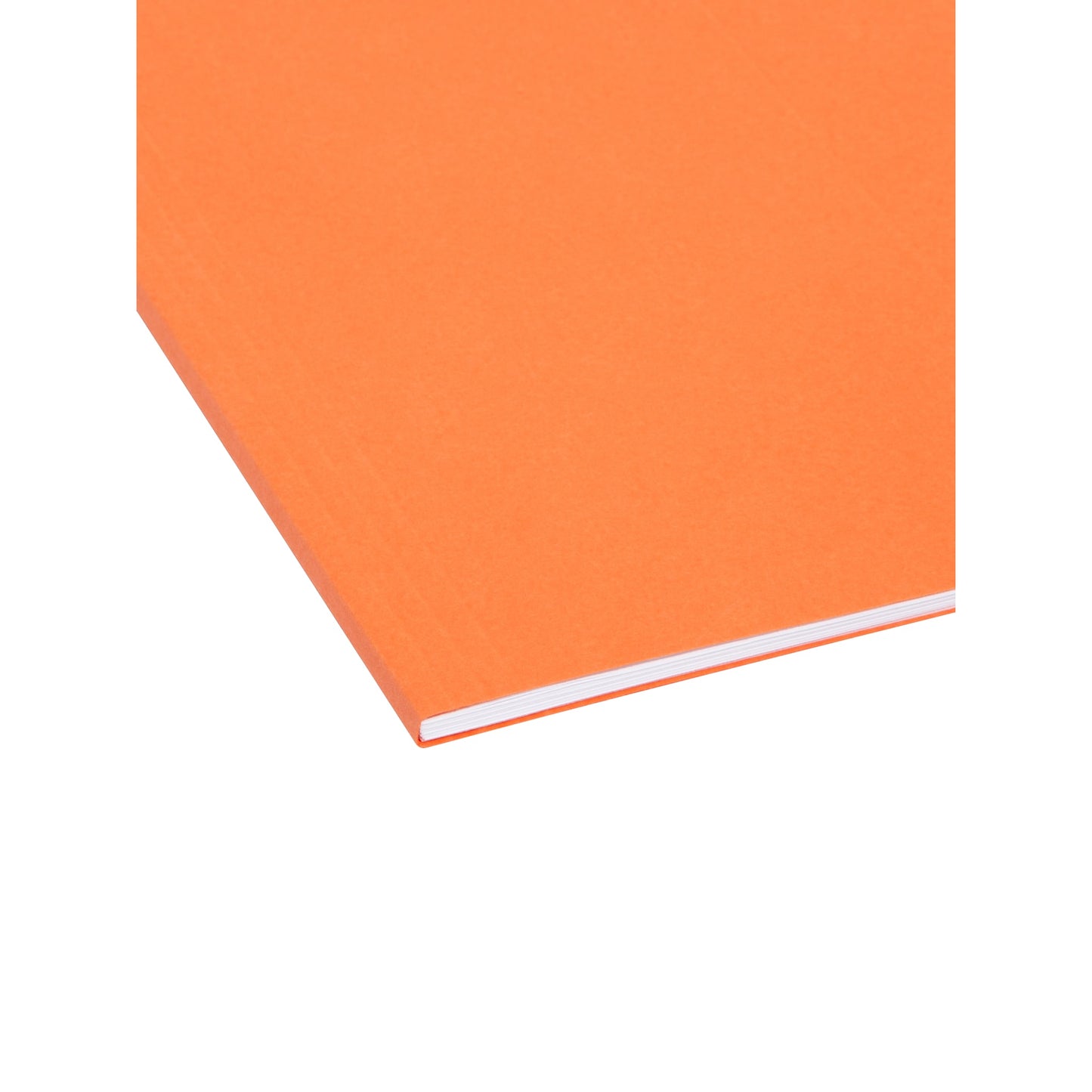 Standard Hanging File Folders, Orange Color, Letter Size, Set of 25, 086486644358