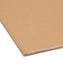 Reinforced Tab File Folders, 1/3-Cut Tab, Kraft Color, Letter Size, Set of 100, 086486107341
