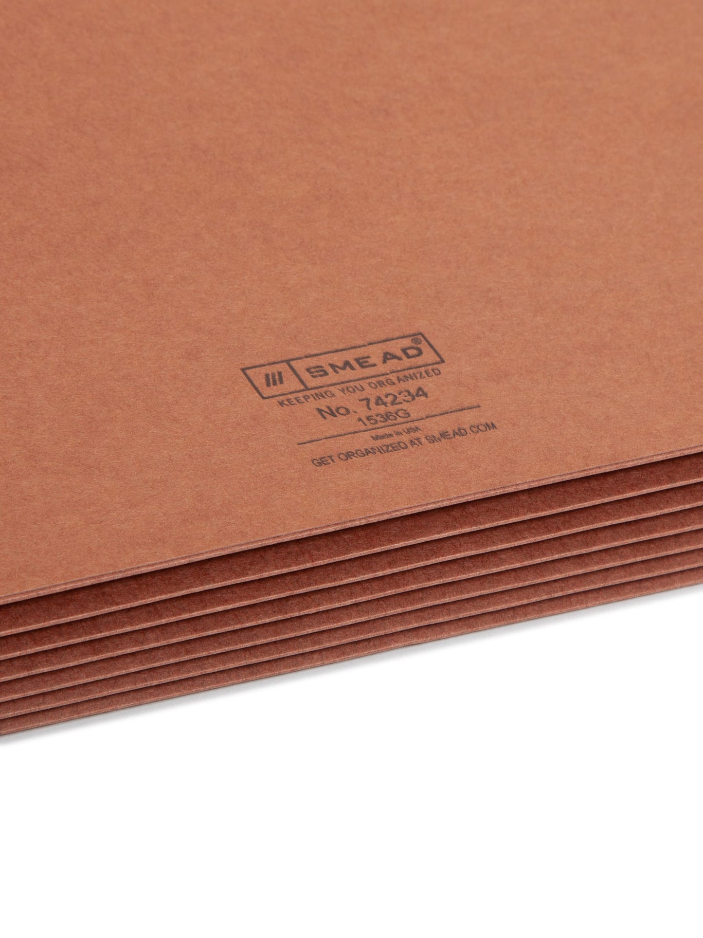 Redrope File Pockets, Straight-Cut Tab, 5-1/4 inch Expansion, Redrope Color, Legal Size, Set of 10, 30086486742345