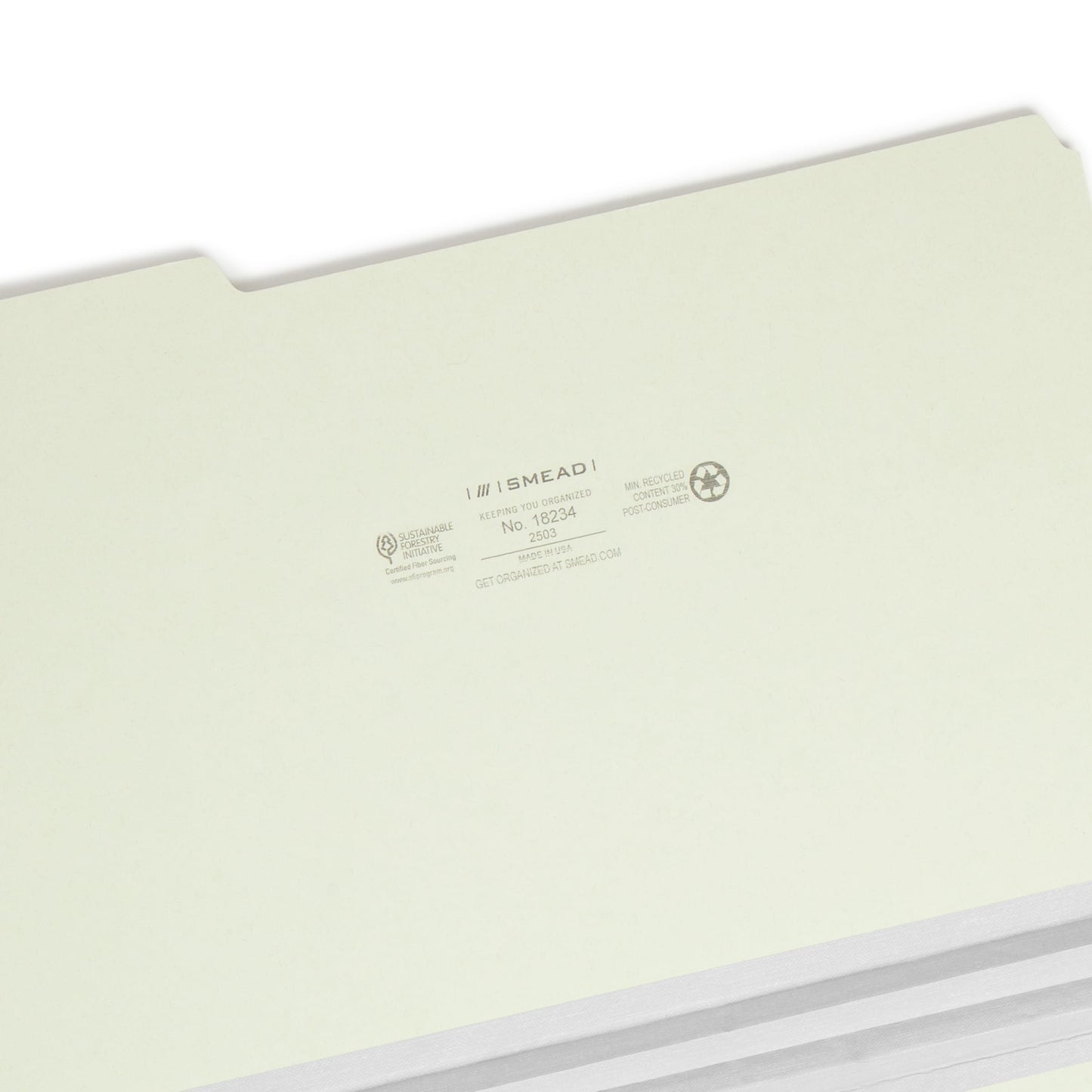 Pressboard File Folders, 2 inch Expansion, Gray/Green Color, Legal Size, Set of 25, 086486182348
