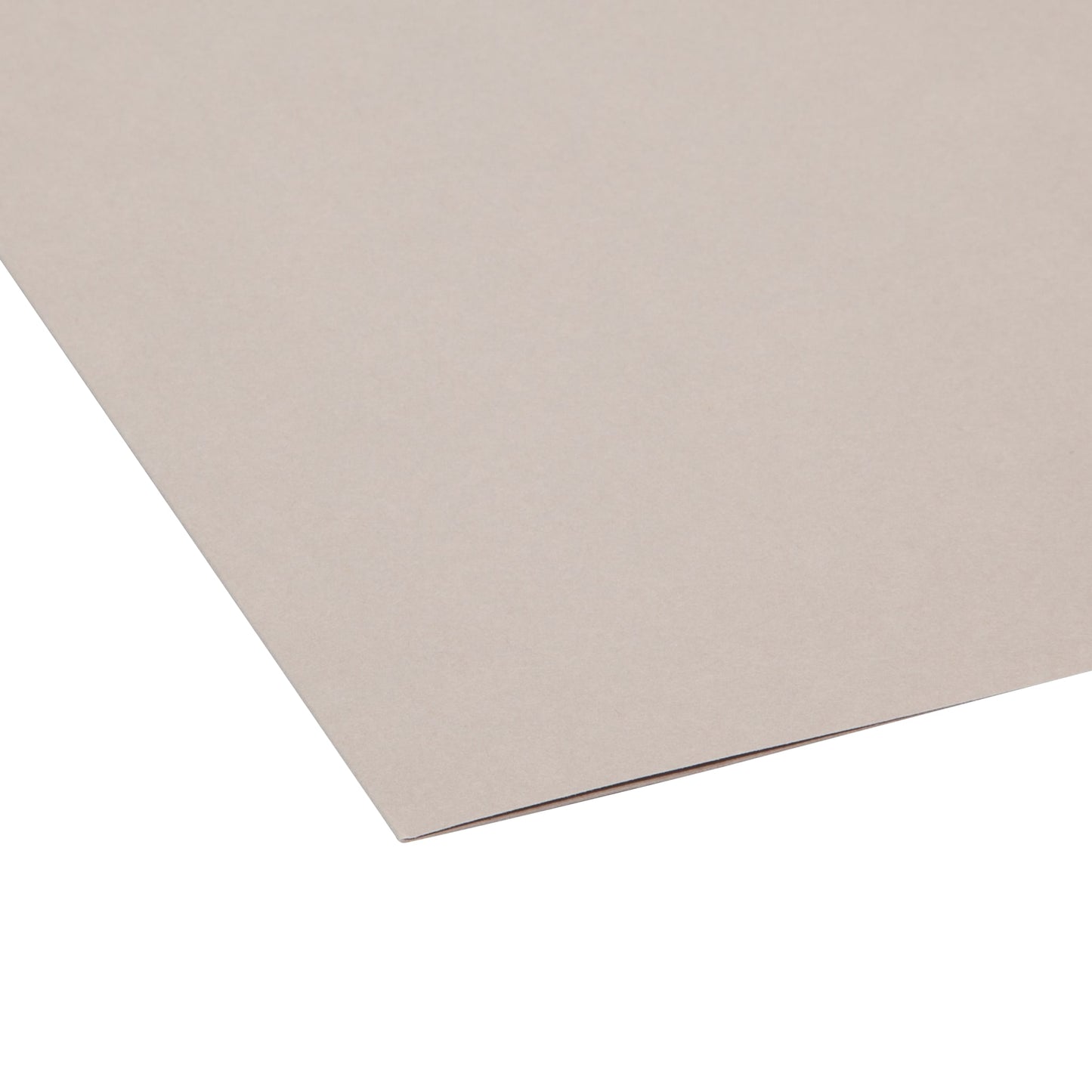 Standard Hanging File Folders with 1/5-Cut Tabs, Gray Color, Letter Size, Set of 25, 086486640633