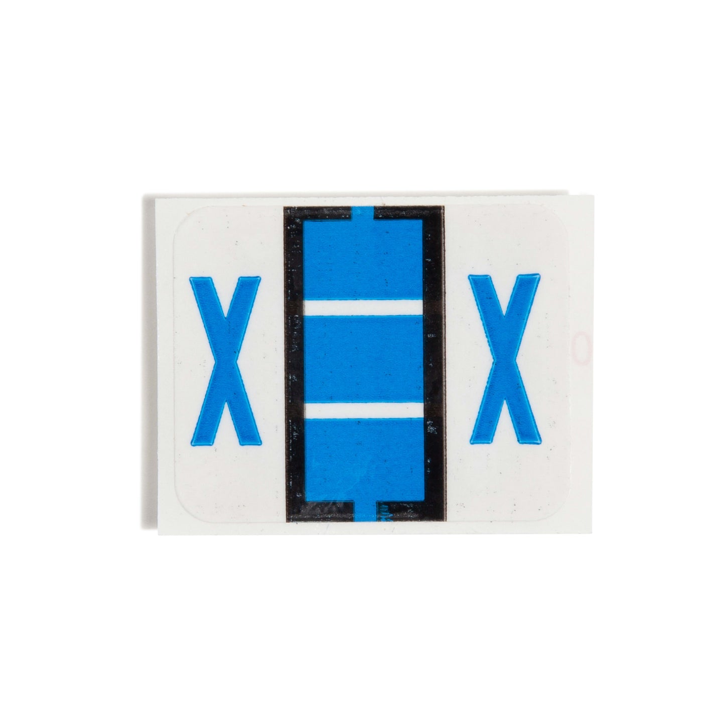 BCCR Bar Style Color-Coded Alphabetic Labels, A-Z Rolls, Blue Color, 1-1/4" X 1" Size, Set of 50, 086486670944