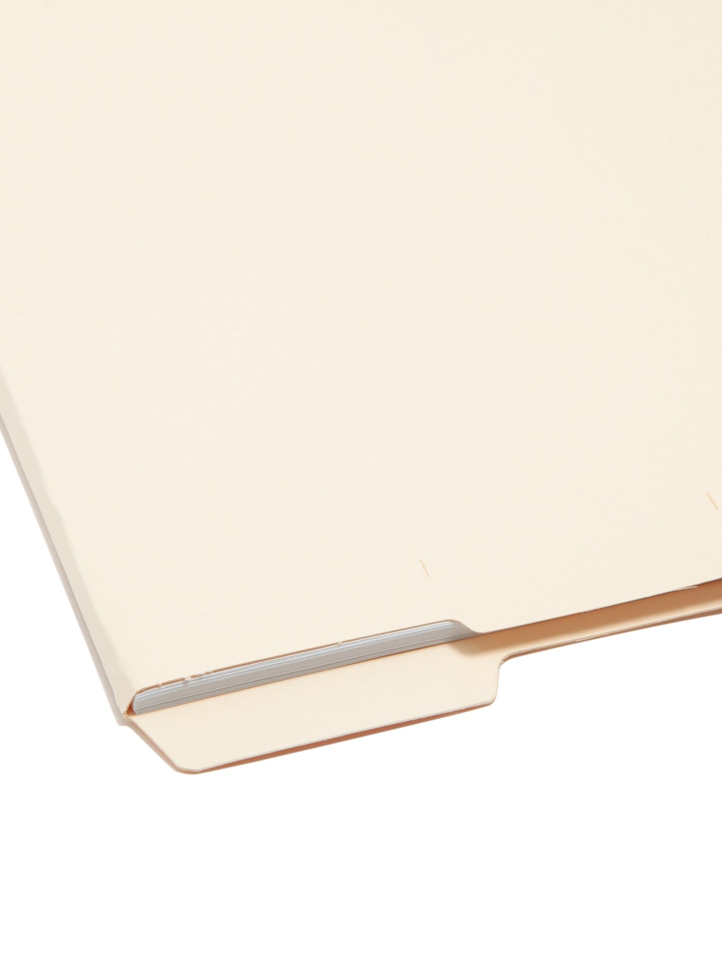 Shelf-Master® Reinforced Tab End Tab File Folders, 1/3-Cut Tab, Bottom Position, Manila Color, Letter Size, Set of 100, 086486241373