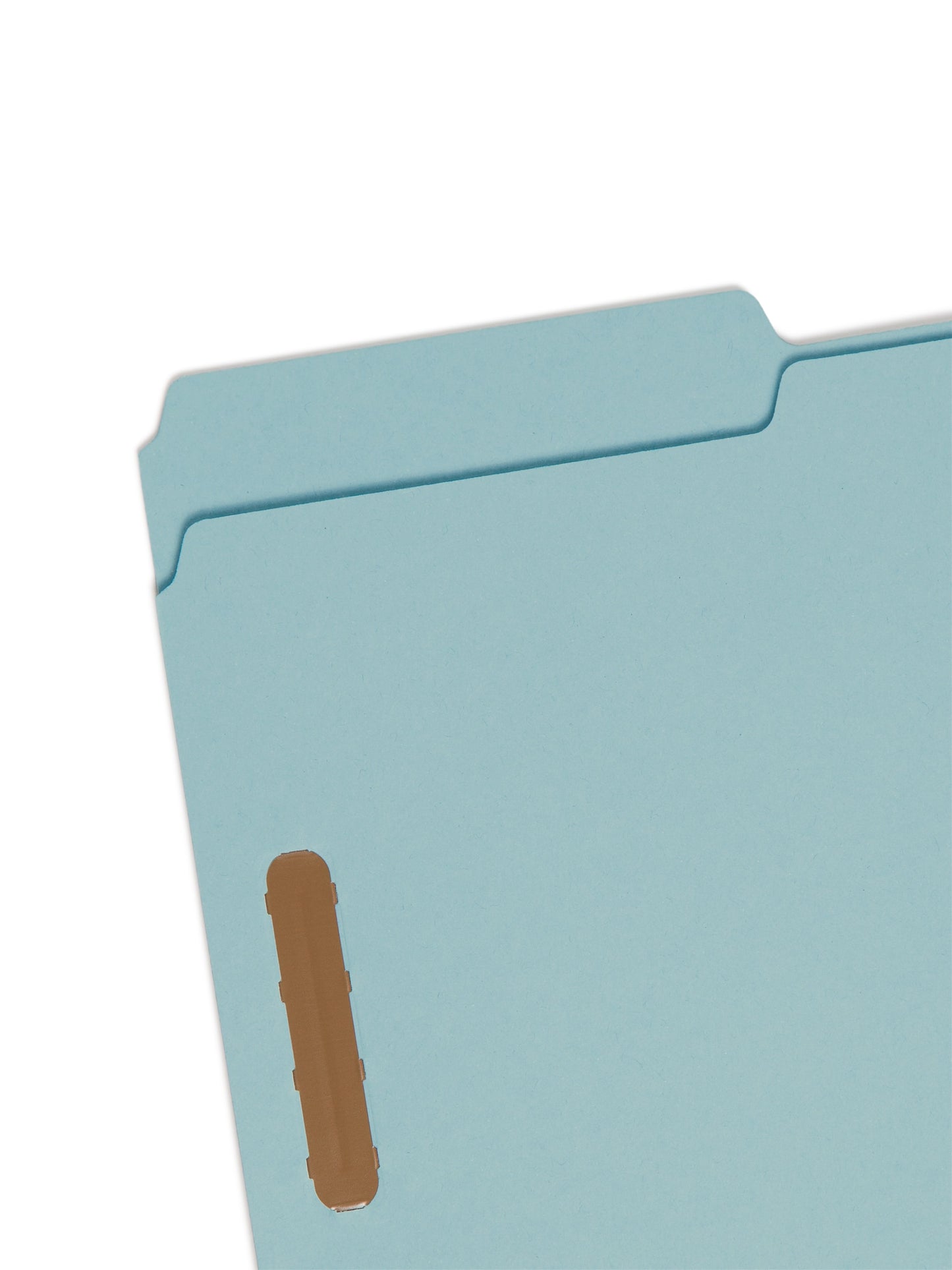 Pressboard Fastener File Folders, 3 inch Expansion, Blue Color, Legal Size, Set of 25, 086486200028