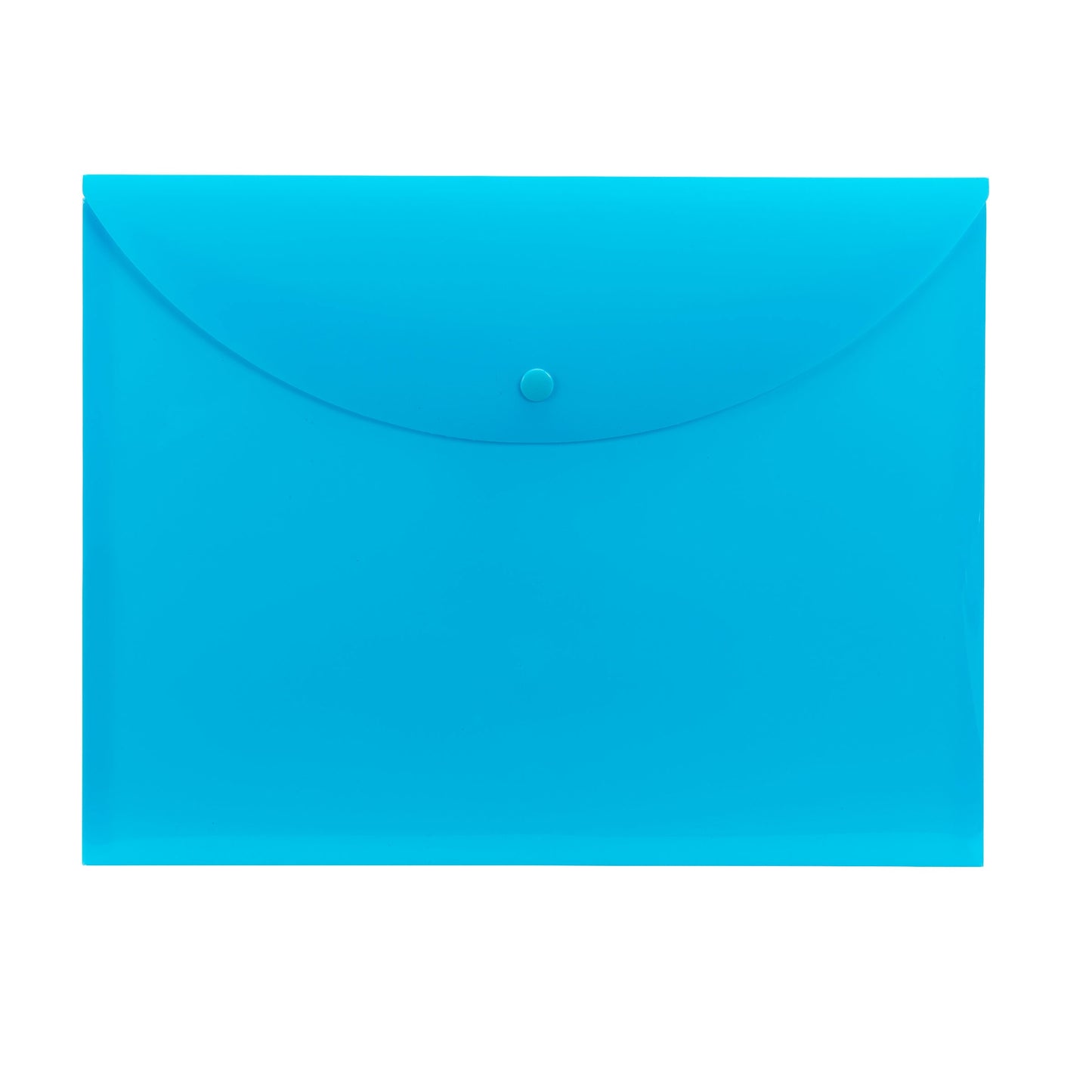 Poly Document Holders, Teal Color, Letter Size, Set of 10, 086486896818