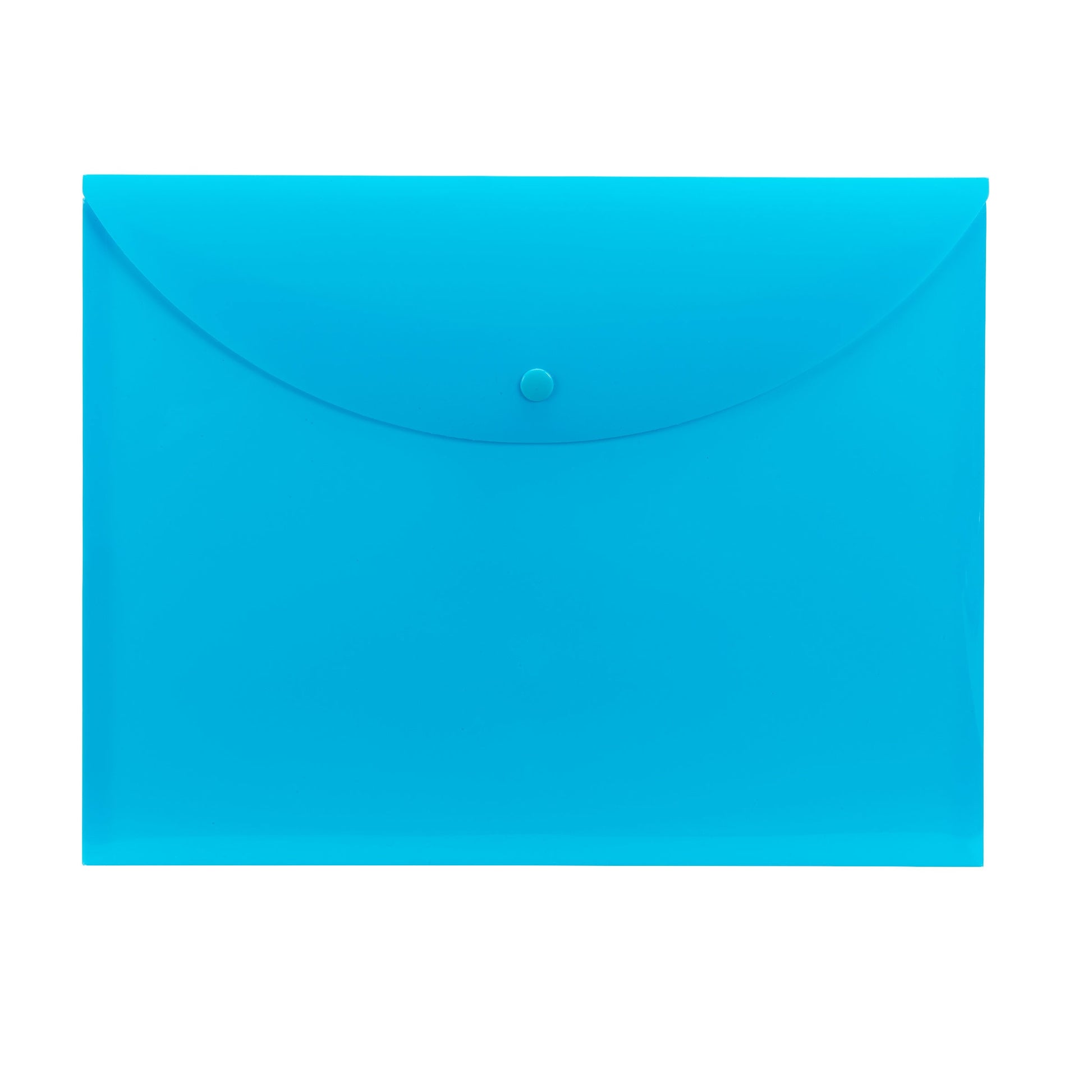 Poly Document Holders, Teal Color, Letter Size, Set of 10, 086486896818