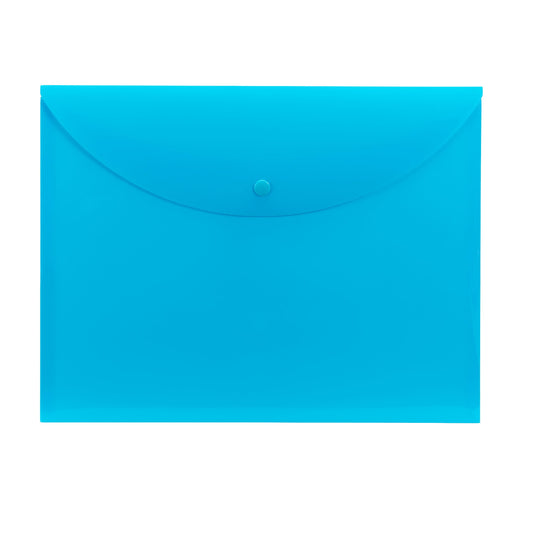 Poly Document Holders, Teal Color, Letter Size, Set of 10, 086486896818