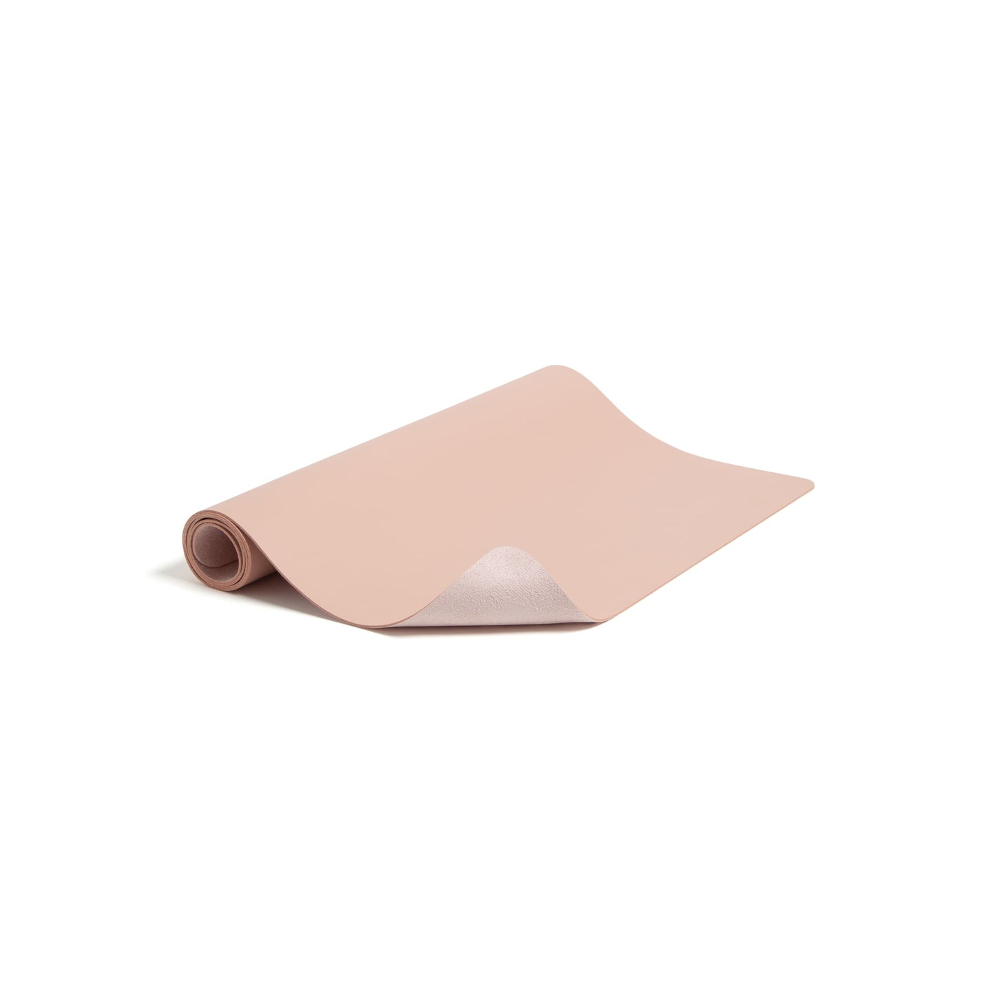 Vegan Leather Desk Pad, Dusty Rose Color, 36"X17" Size, Set of 1, 086486648295