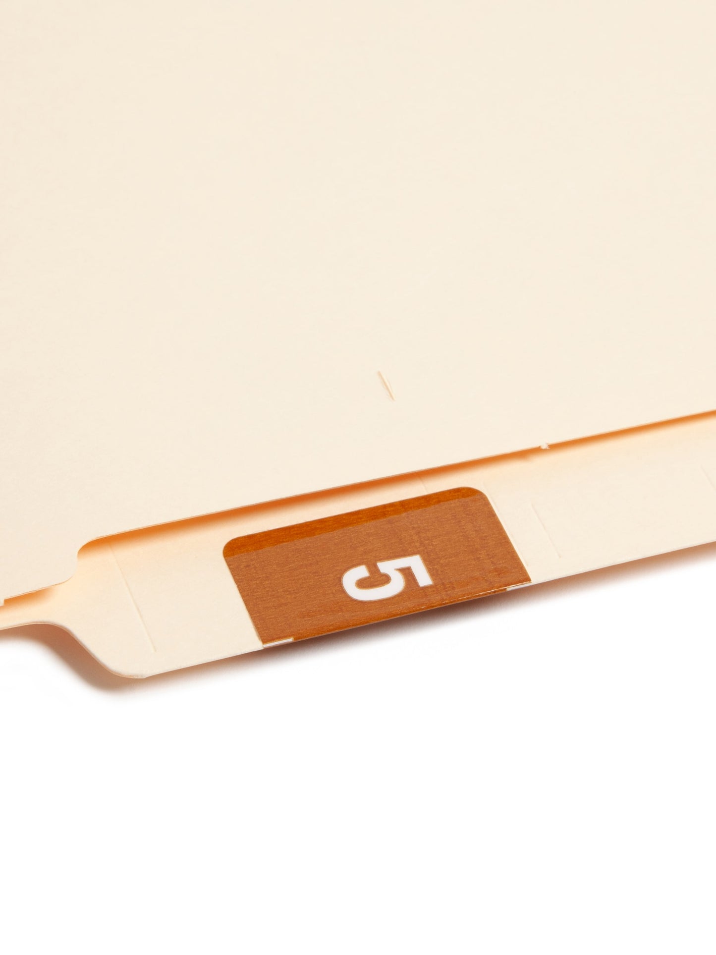 DCC Color-Coded Numeric Labels - Rolls, Brown Color, 1-1/2" X 1-1/2" Size, Set of 250, 086486674256