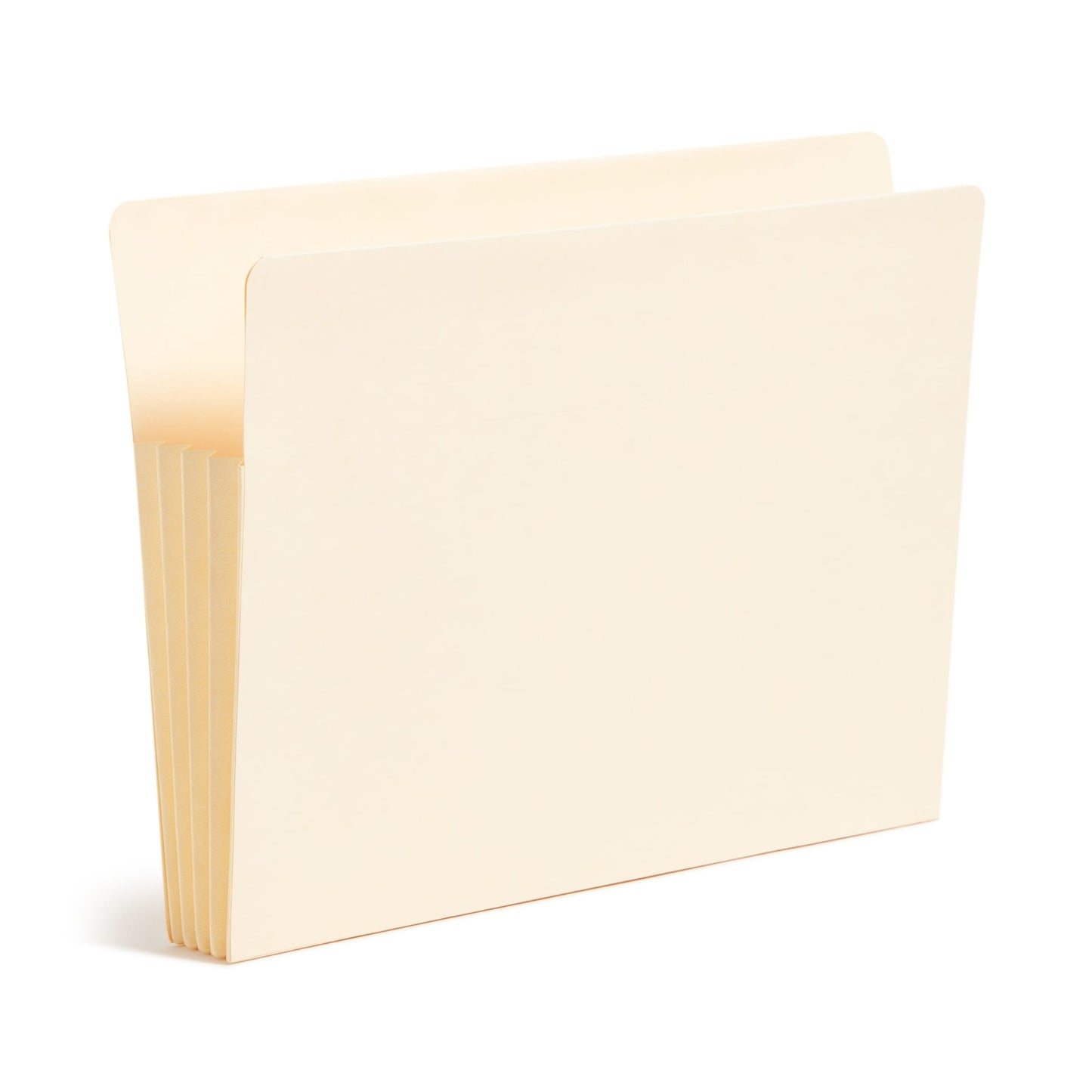 TUFF® Extra-Wide Reinforced End Tab File Pockets, Straight-Cut Tab, 3-1/2 inch Expansion, Manila Color, Letter Size, Set of 10, 30086486751507