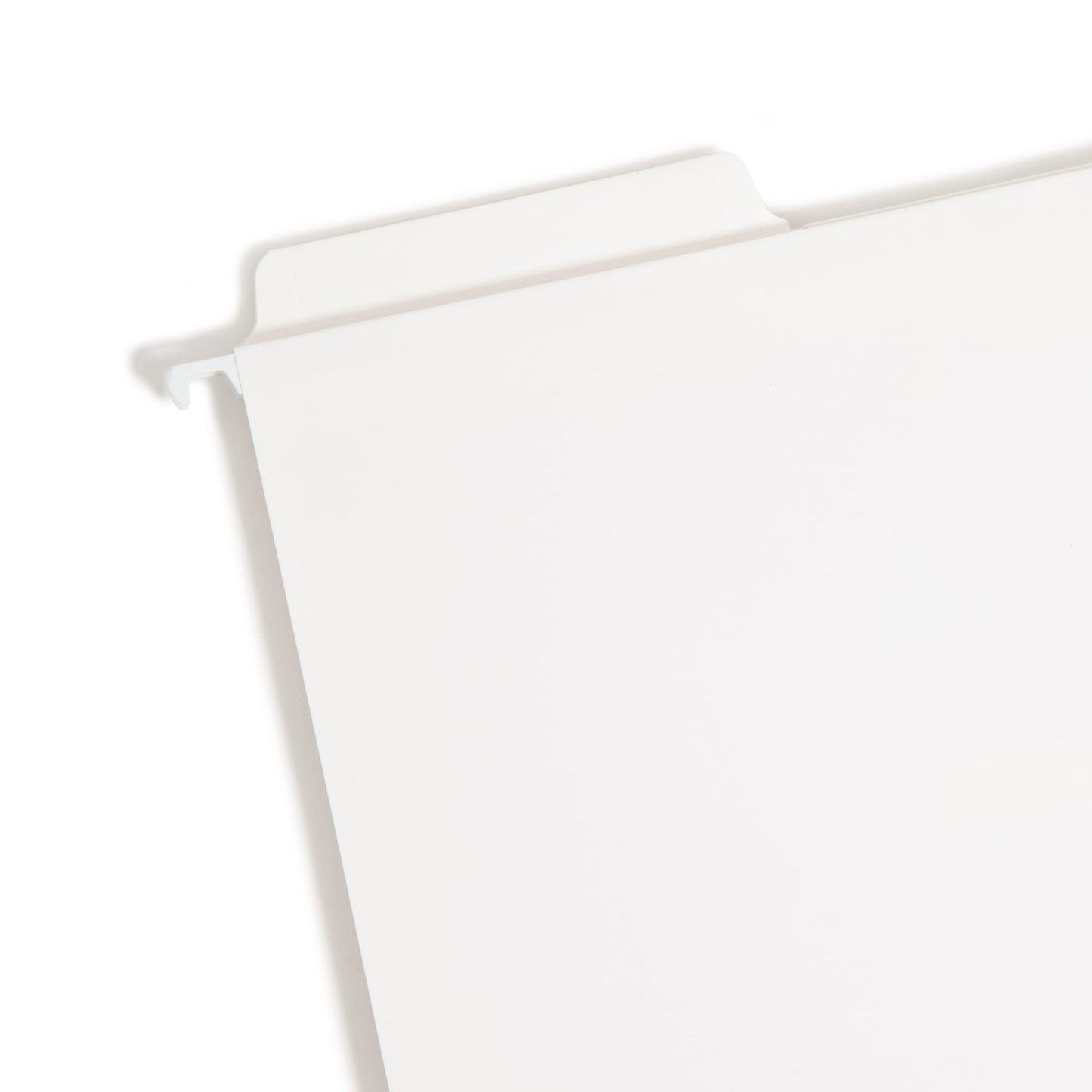 FasTab® Hanging File Folders, 1/3-Cut Tab, White Color, Letter Size, Set of 20, 086486640022