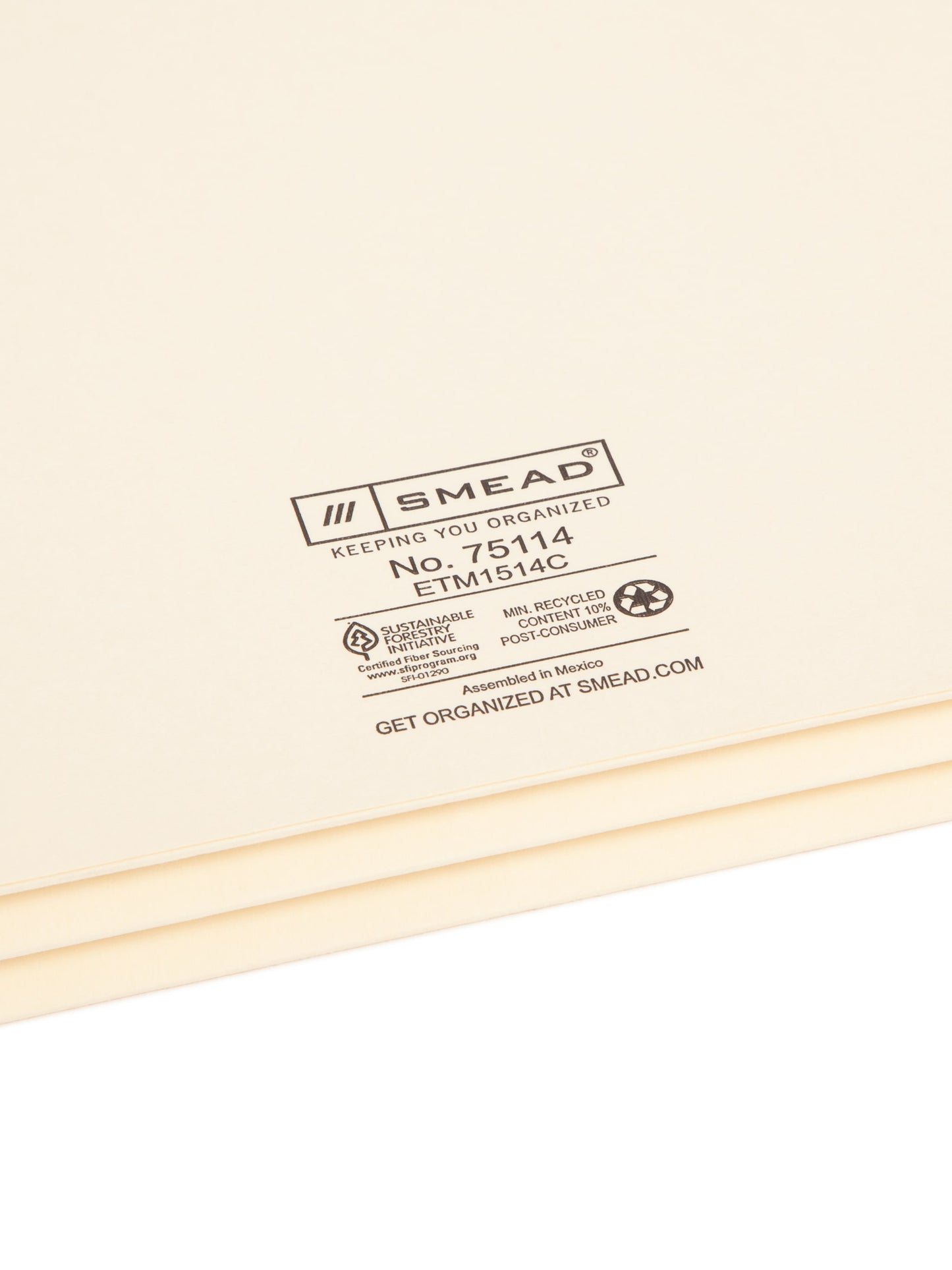 Reinforced End Tab File Pockets, Straight-Cut Tab, 1-3/4 inch Expansion, Manila Color, Letter Size, Set of 0, 30086486751149