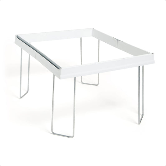 Adjustable Hanging File Folder Frame, White Color, Letter Size, Set of 1, 086486648509