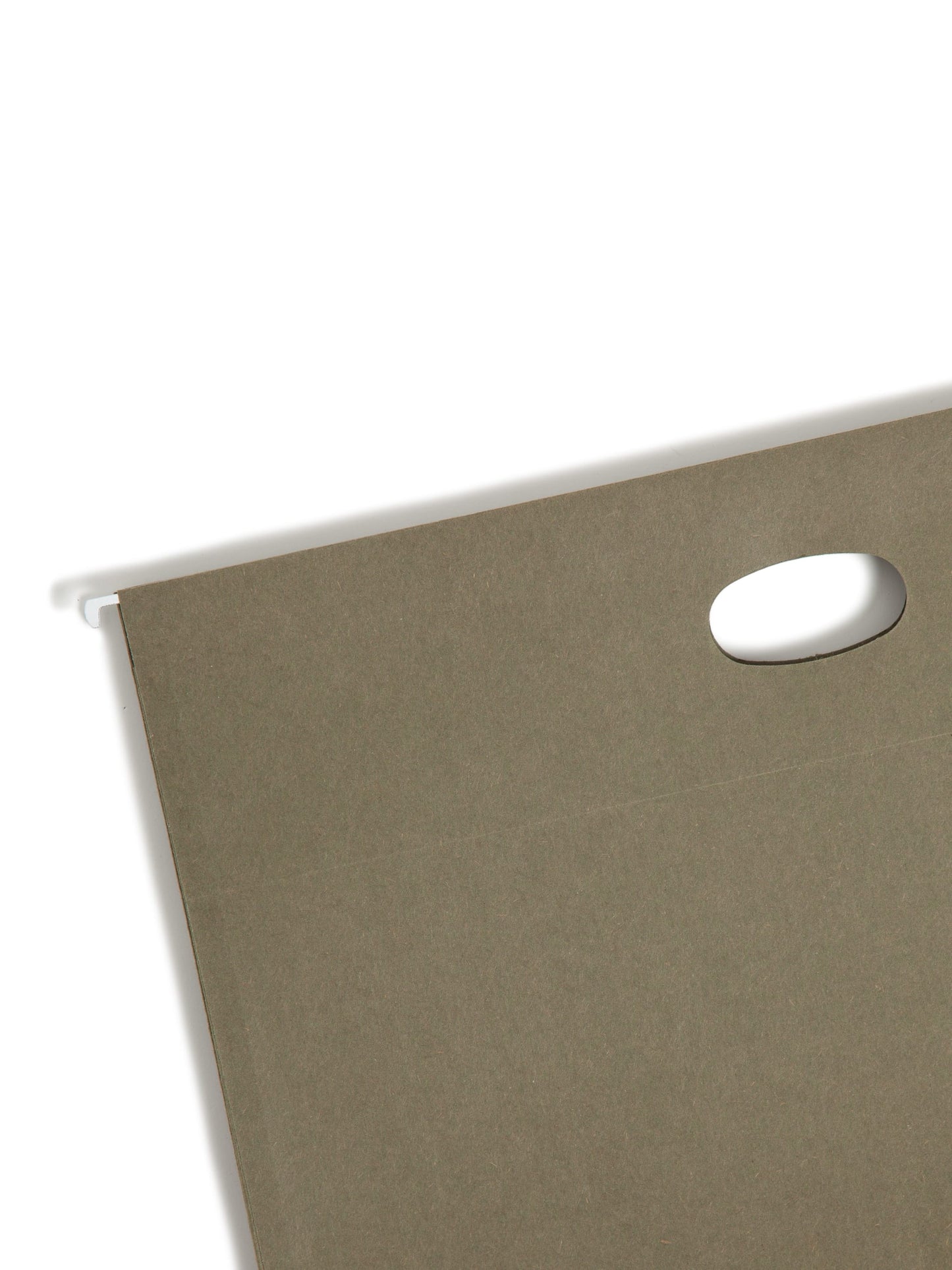 100% Recycled Hanging File Pockets, Standard Green Color, Legal Size, Set of 10, 086486643269
