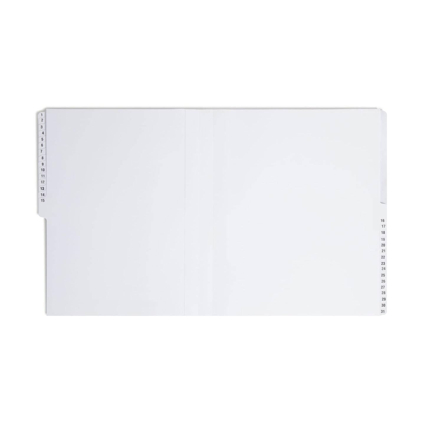 Desk File/Sorters, Dark Blue Color, Letter Size, Set of 1, 086486892940