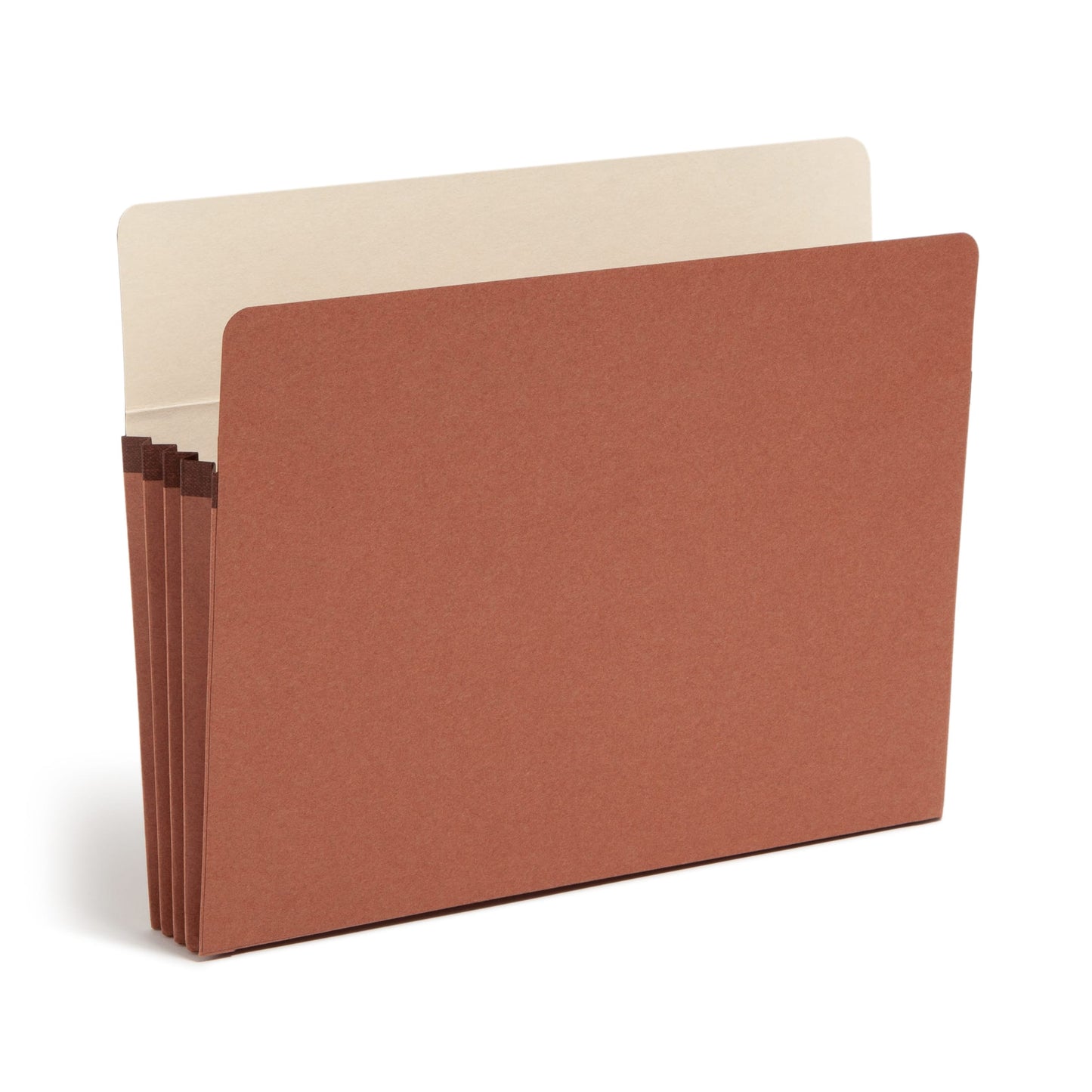 SuperTab® File Pockets, 3-1/2 Inch Expansion, Straight-Cut Tab, Redrope Color, Letter Size, Set of 25, 30086486732308