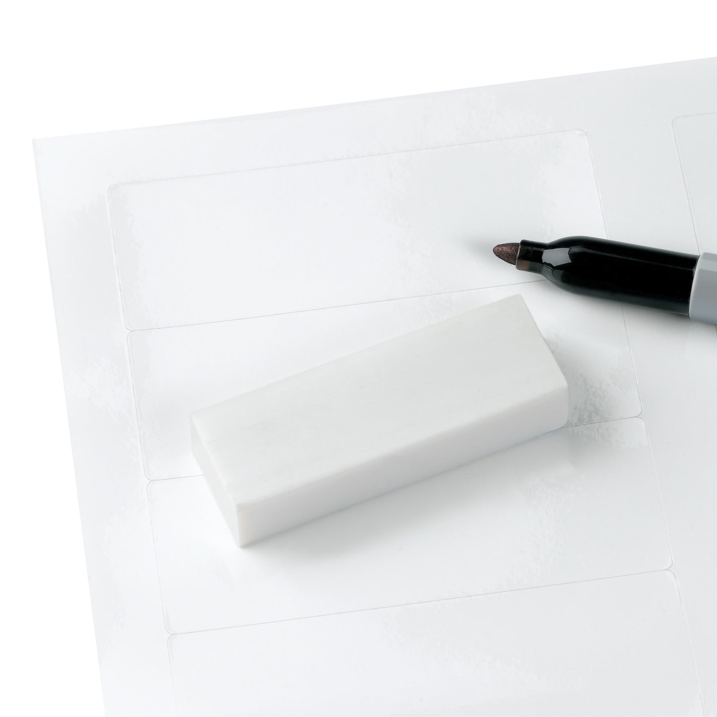 Erasable SuperTab® File Folder Labels, White Color, 3-7/16 X 1-1/4"" Size, Set of 10, 086486649179