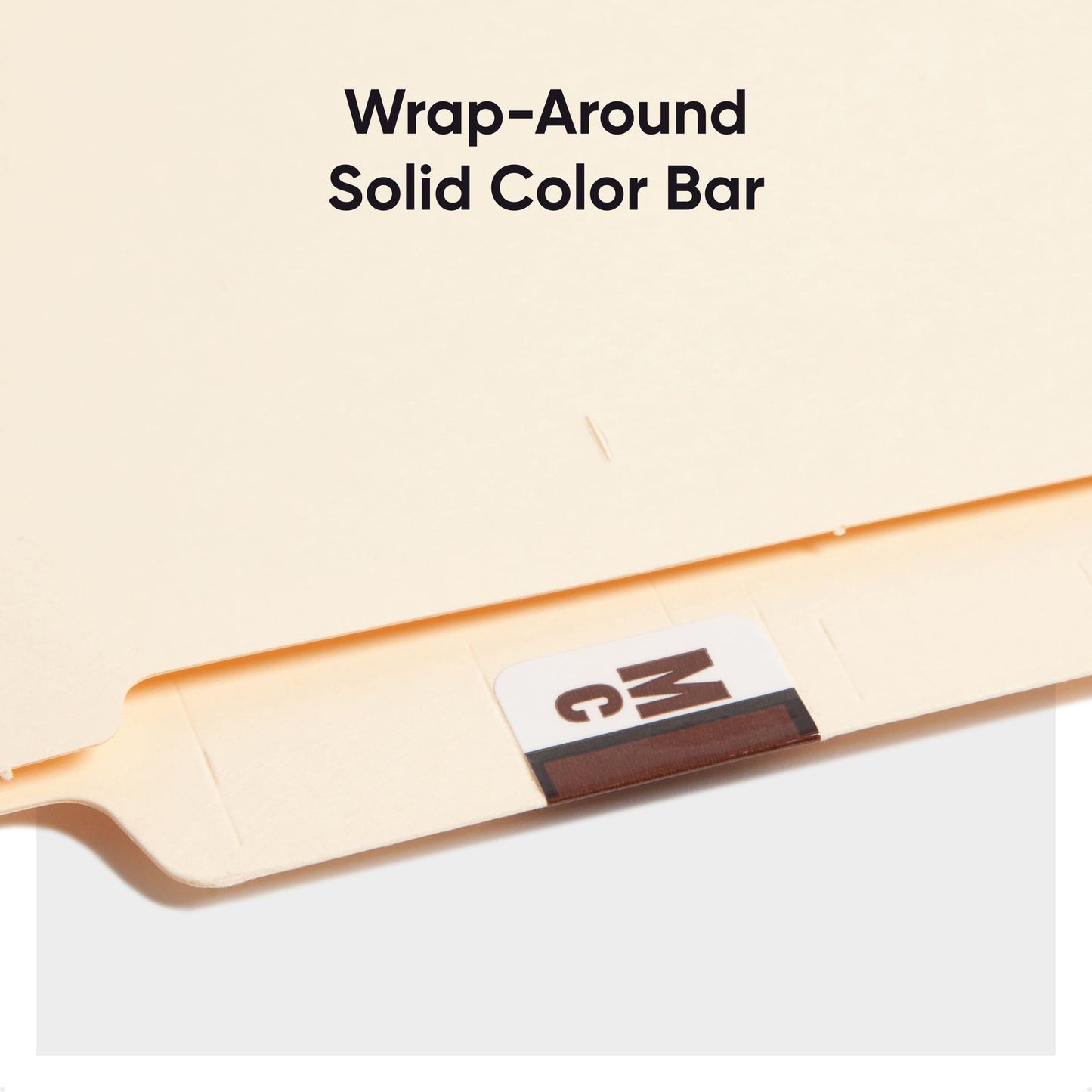 BCCR Bar Style Color-Coded Alphabetic Labels, A-Z Rolls, Brown Color, 1-1/4" X 1" Size, Set of 50, 086486670975