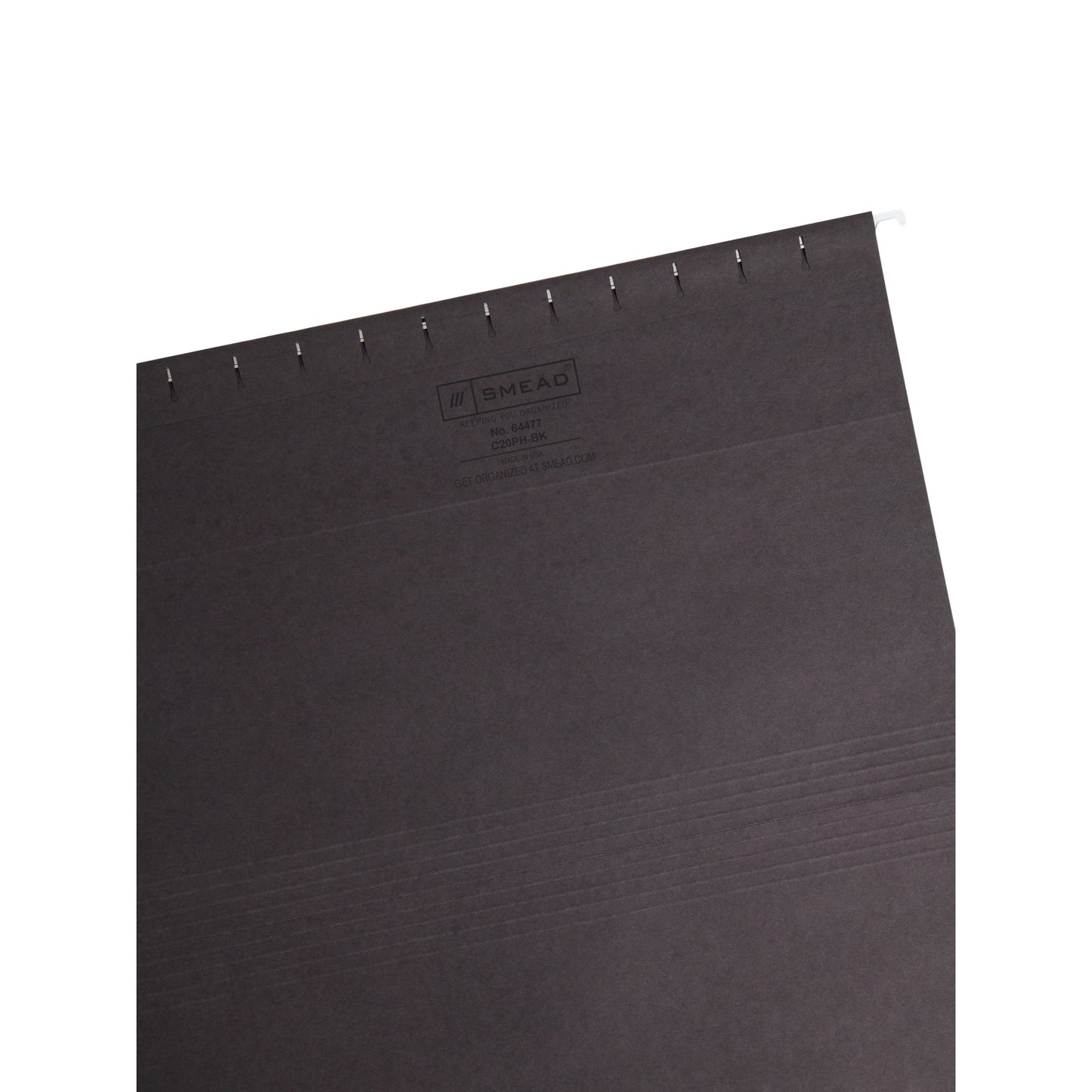 Standard Hanging File Folders, Black Color, Legal Size, Set of 25, 086486644778