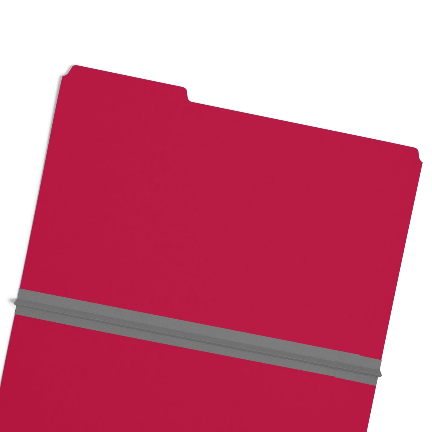 Pressboard File Folder, 1 inch Expansion, 1/3-Cut Tab, Bright Red Color, Legal Size, Set of 25, 086486225380
