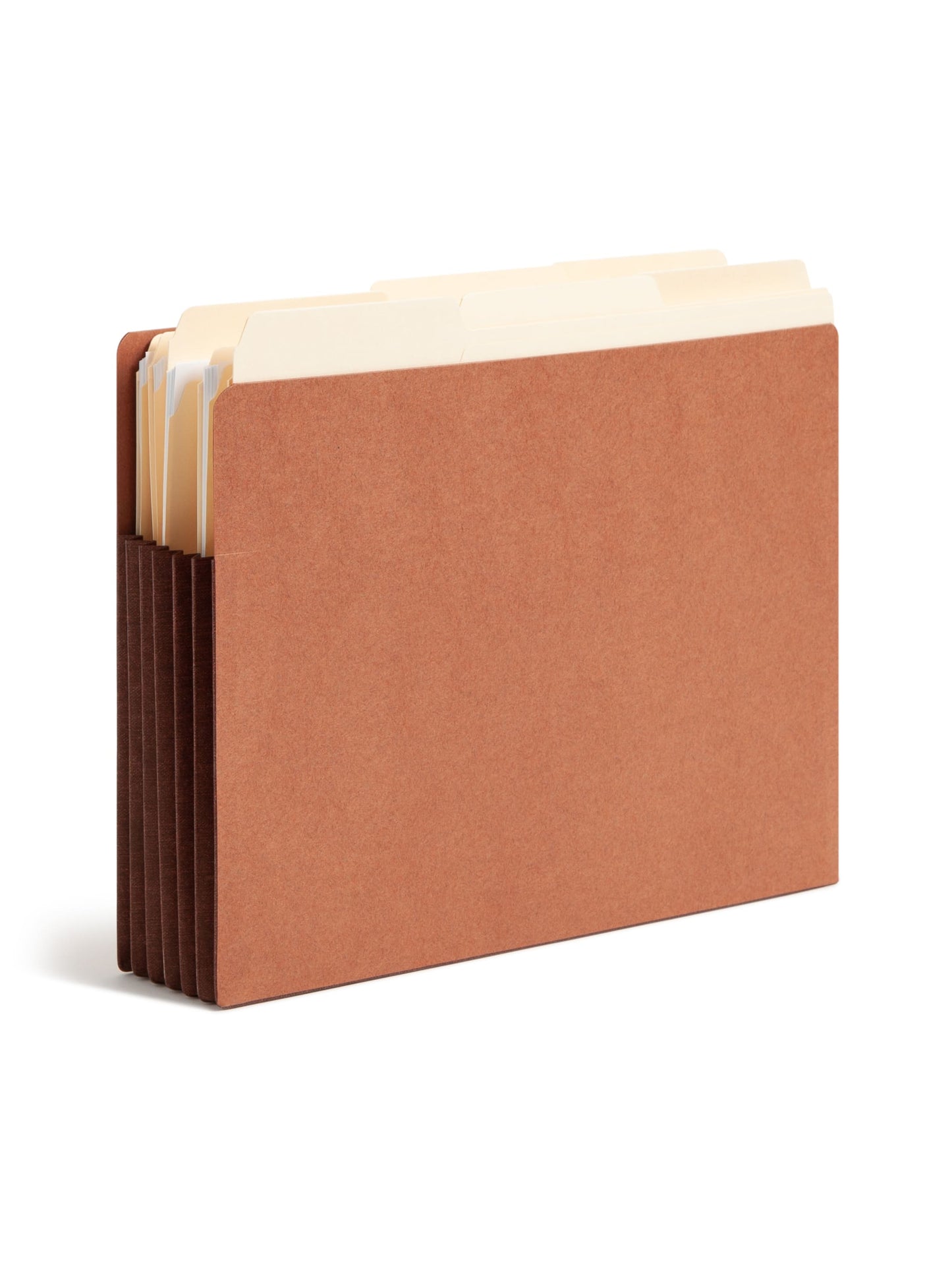 Reinforced End Tab File Pockets, Straight-Cut Tab, 5-1/4 inch Expansion, Dark Brown Color, Extra Wide Letter Size, Set of 0, 30086486736917