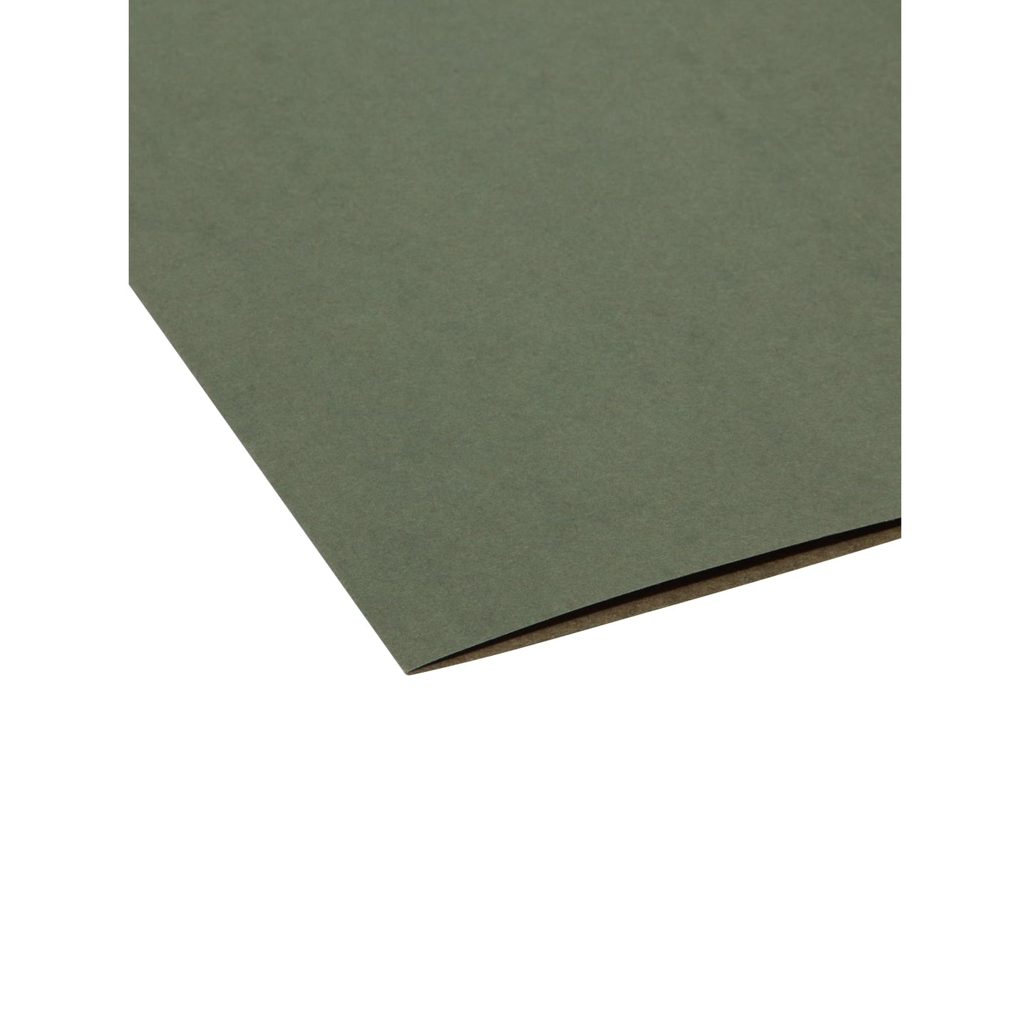 Standard Hanging File Folders, Standard Green Color, Letter Size, Set of 25, 086486640107