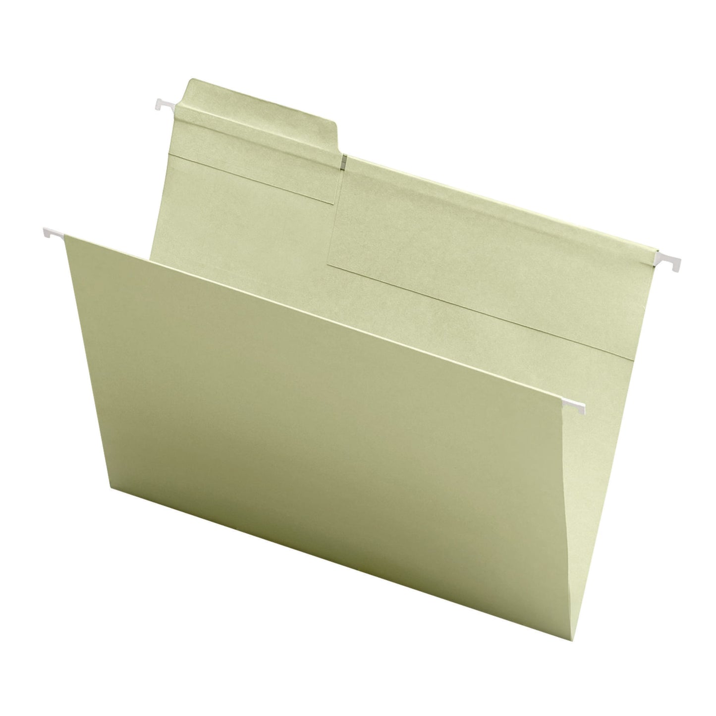 FasTab® Hanging File Folders, 1/3-Cut Tab, Assorted Colors Color, Letter Size, Set of 1, 086486640541