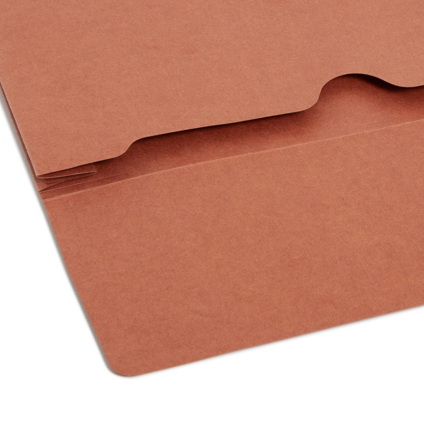 100% Recycled Redrope Wallets, 2 Inch Expansion, Redrope Color, Letter Size, Set of 10, 30086486771703