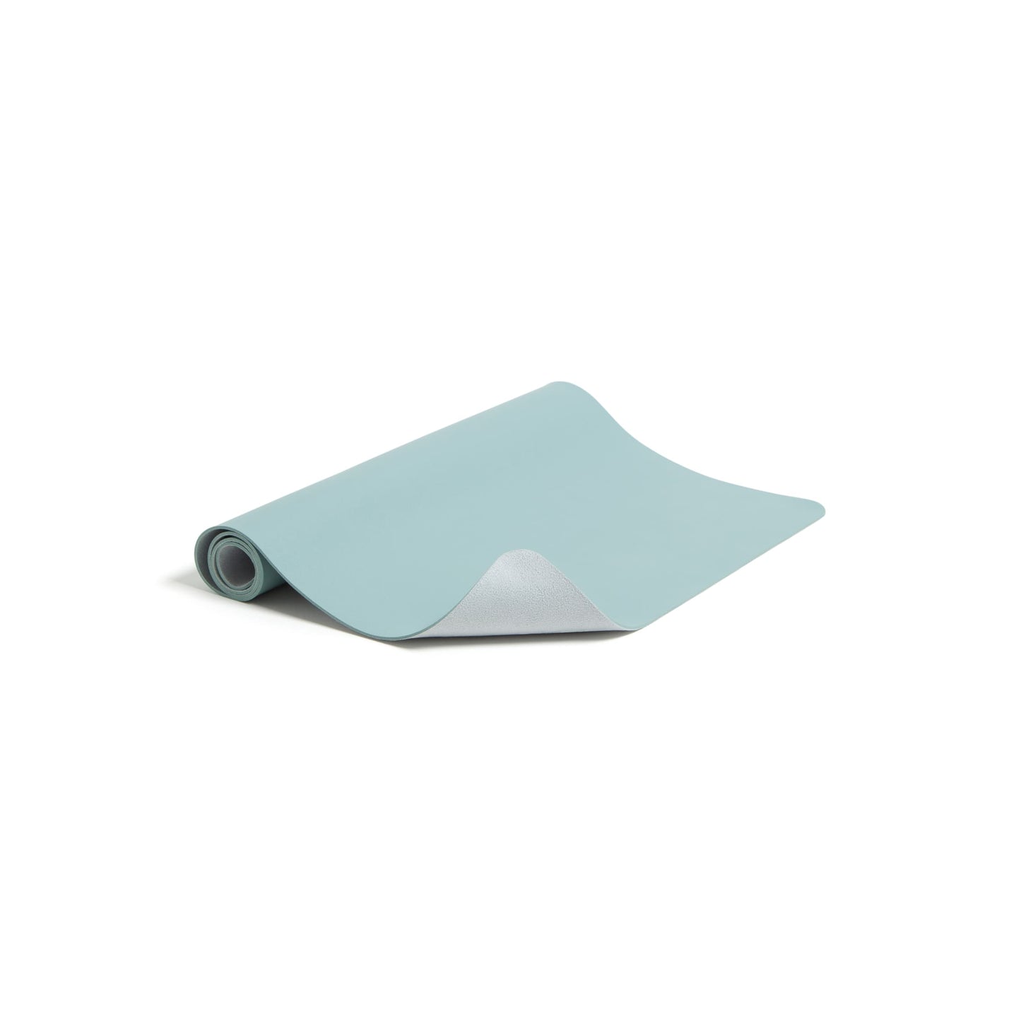 Vegan Leather Desk Pad, Superior Blue Color, 23.6"X13.7" Size, Set of 1, 086486648400