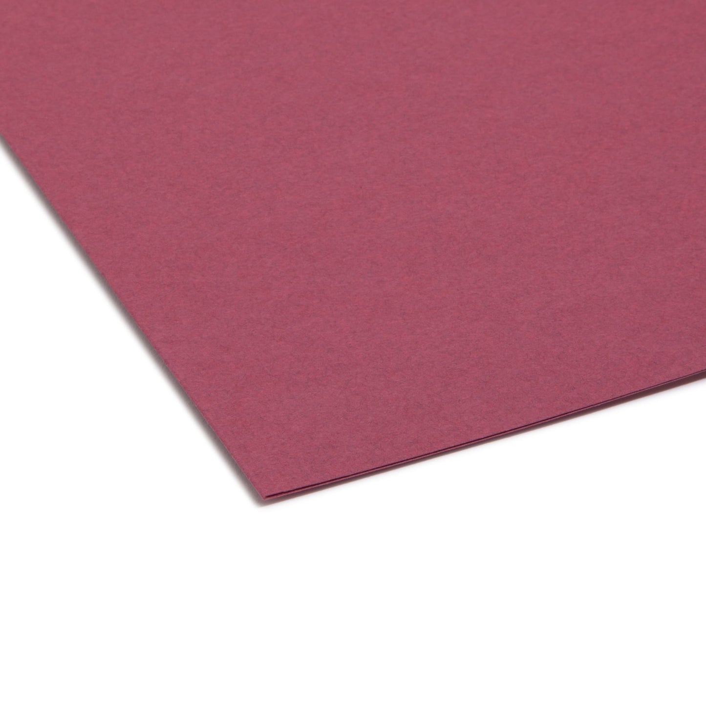 Interior File Folders, Maroon Color, Letter Size, Set of 100, 086486102759