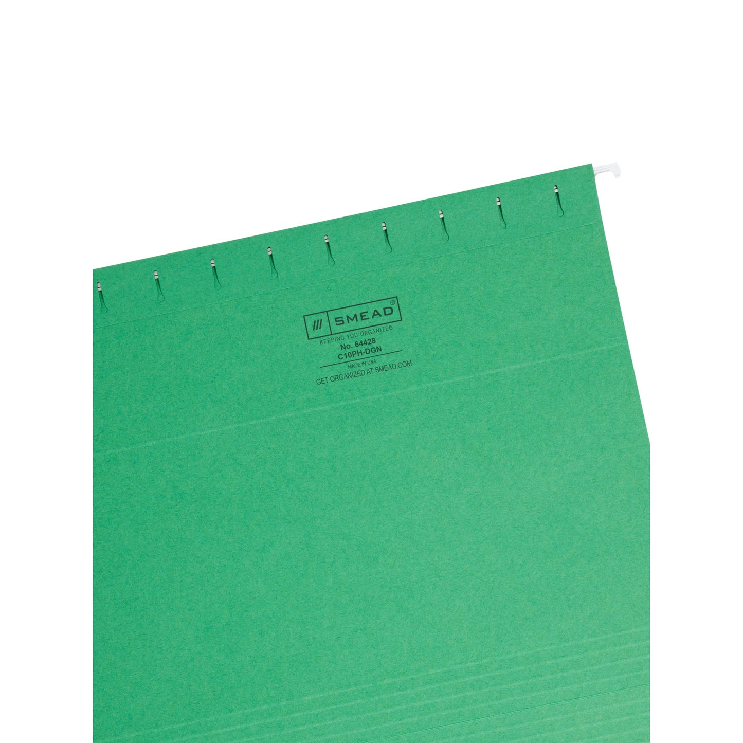 Standard Hanging File Folders, Dark Green Color, Letter Size, Set of 25