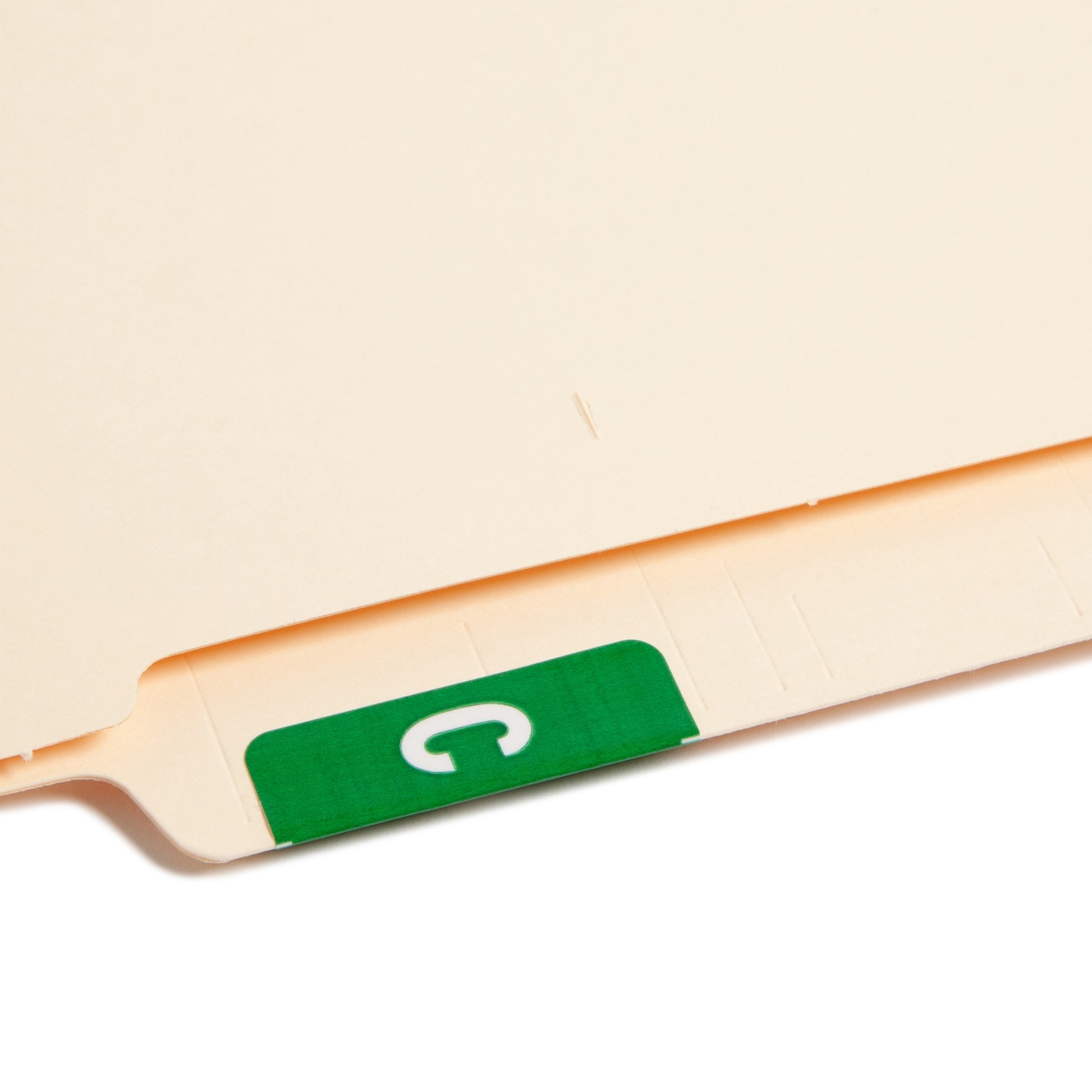 AlphaZ® ACCS Color Coded Alphabetic Labels - Sheets, Dark Green Color, 1" X 1-5/8" Size, Set of 100, 086486671736