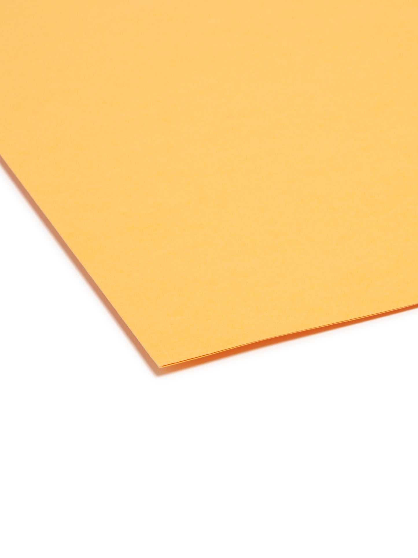 Reinforced Tab File Folders, 1/3-Cut Tab, Gold Color, Legal Size, Set of 100, 086486172349