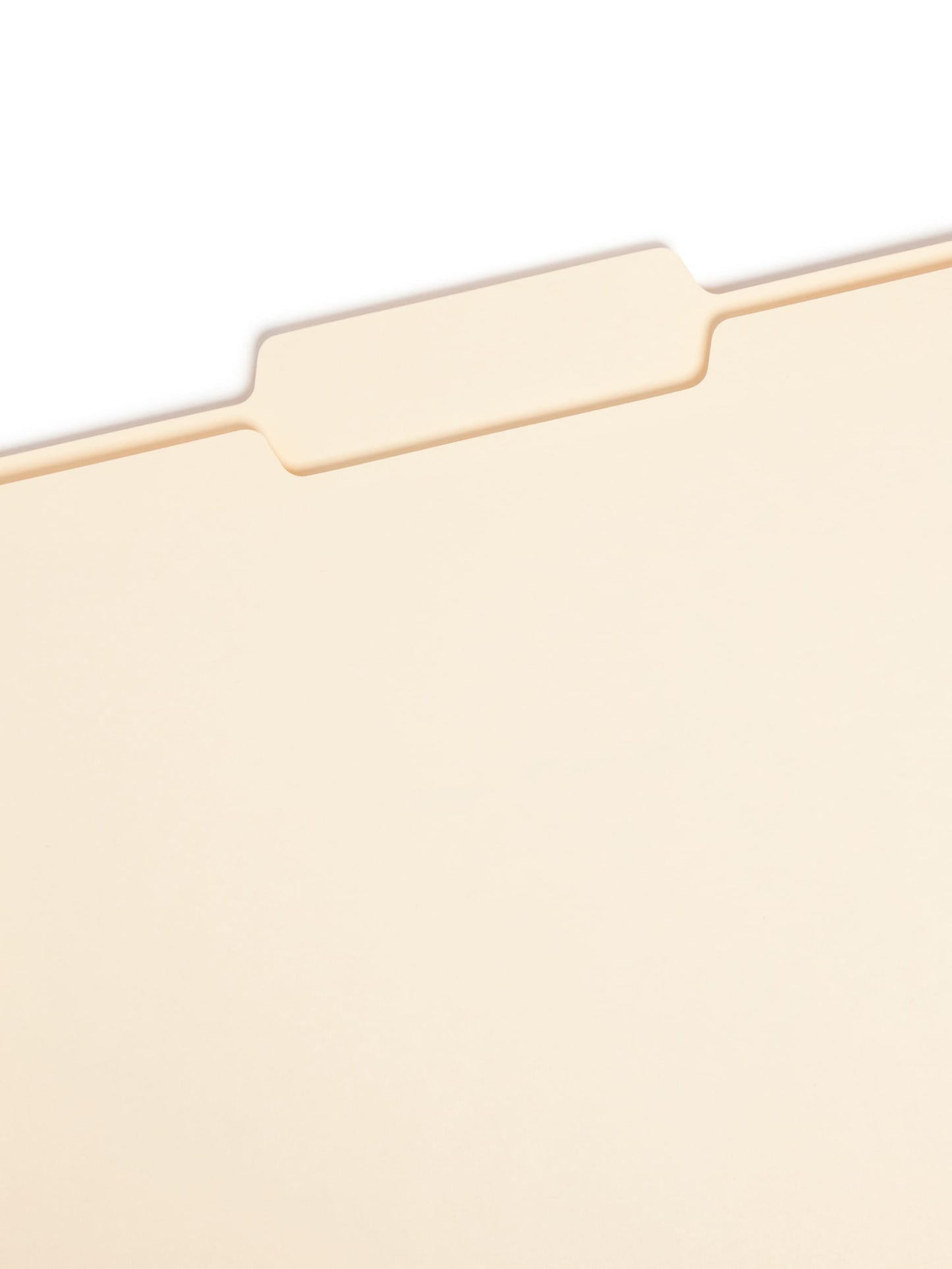 Standard File Folders, 1/3-Cut Center Tab, Manila Color, Letter Size, Set of 100, 086486103329