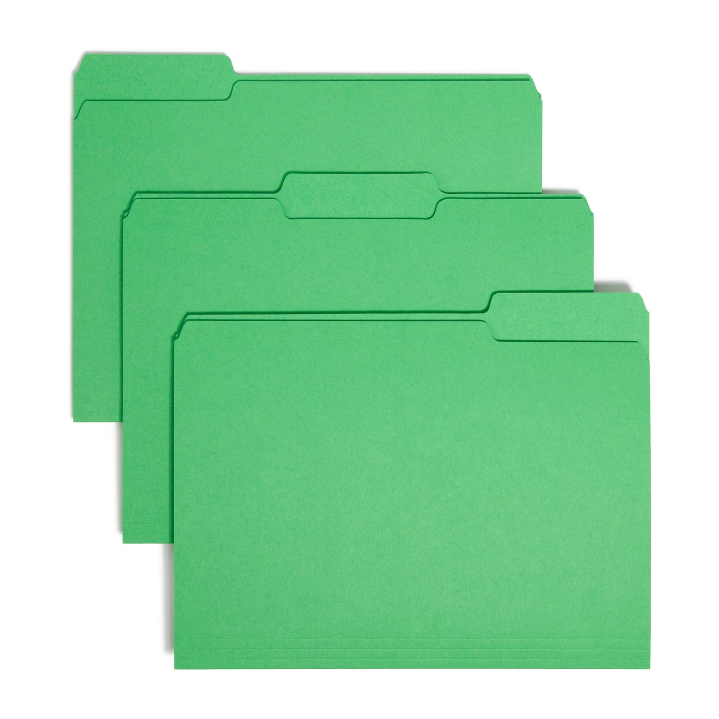 Interior File Folders, Green Color, Letter Size, Set of 100, 086486102476