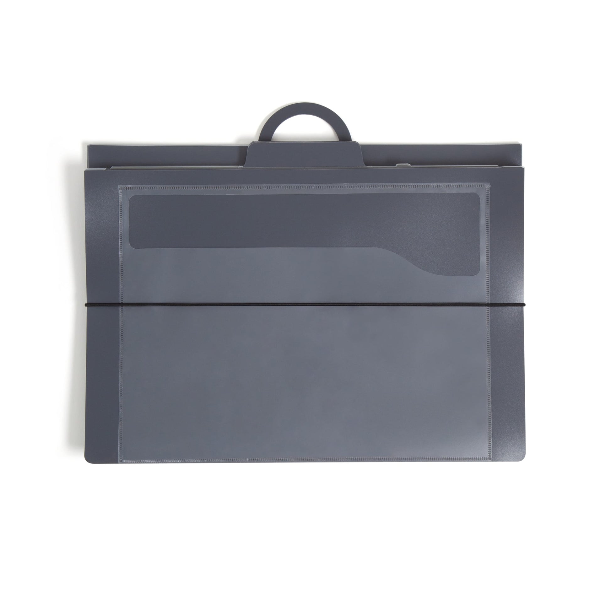 Cascading Wall Organizers, 6 Pockets, Gray Color, Letter Size, Set of 1, 086486920612