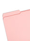 Reinforced Tab File Folders, 1/3-Cut Tab, Pink Color, Legal Size, Set of 100, 086486176347