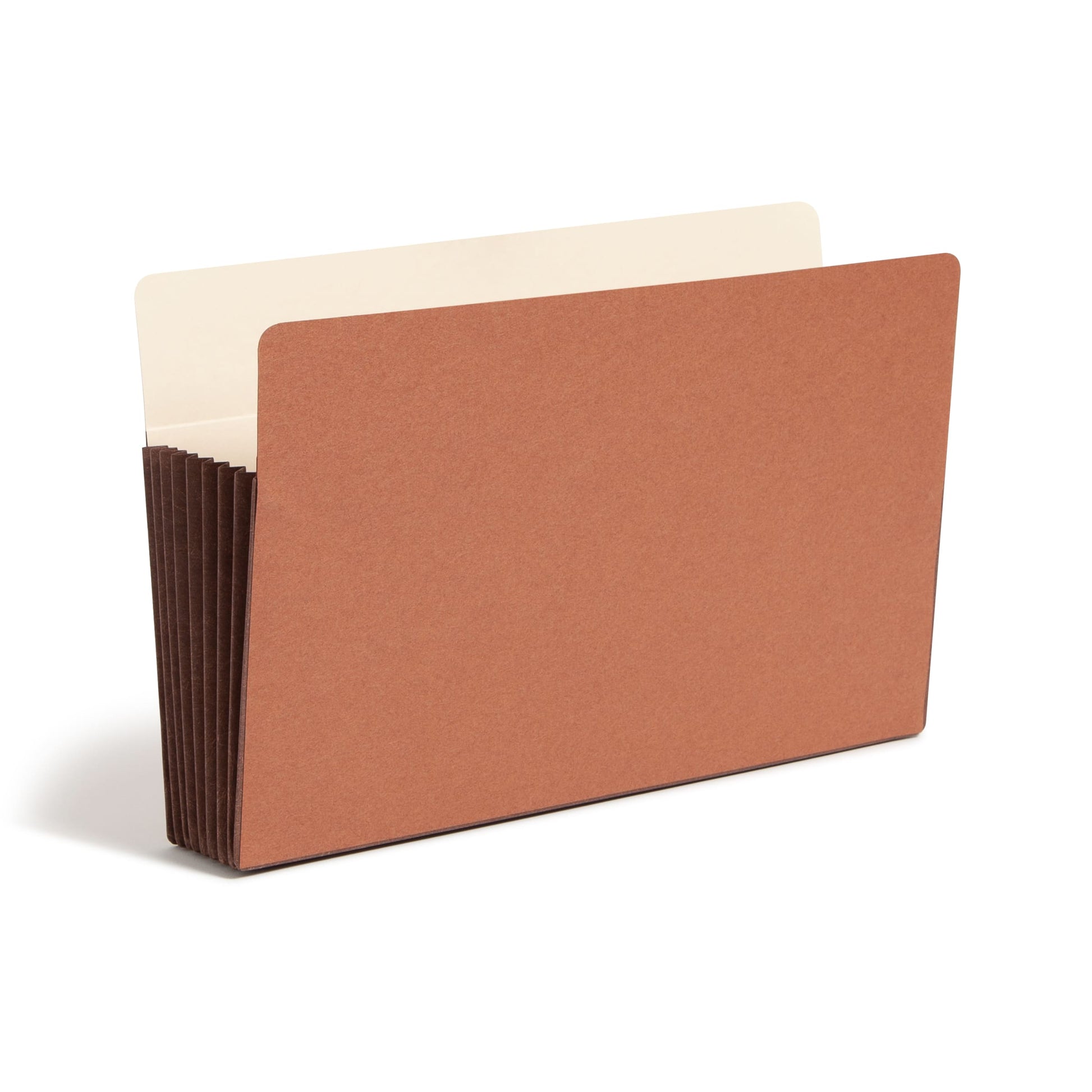 TUFF® Pocket File Pockets, Straight-Cut Tab, 7 inch Expansion, Redrope Color, Legal Size, Set of 5, 30086486743953