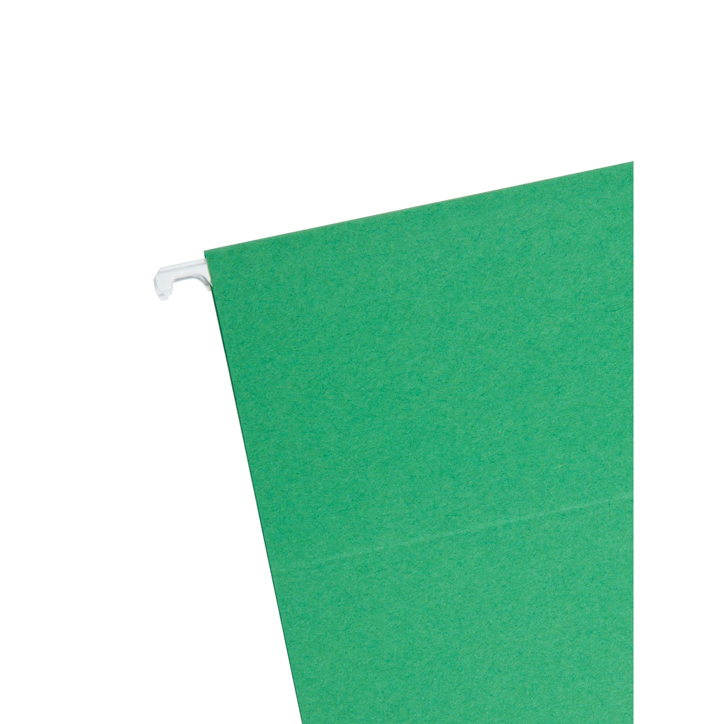 Standard Hanging File Folders, Dark Green Color, Letter Size, Set of 25
