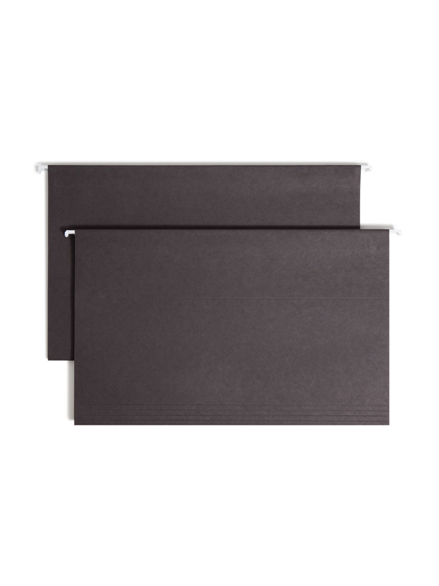 Standard Hanging File Folders, Black Color, Legal Size, Set of 25, 086486644778