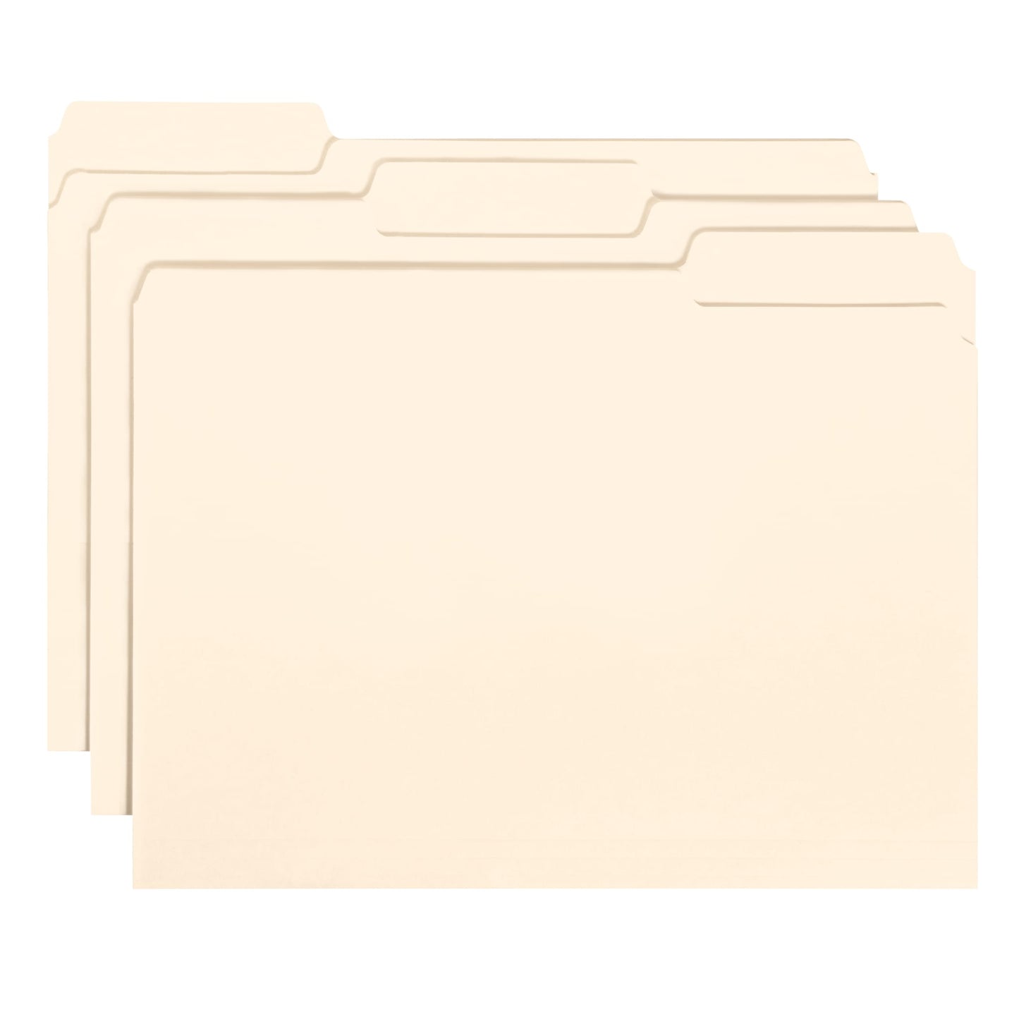 Interior File Folders, Manila Color, Letter Size, Set of 100, 086486102308