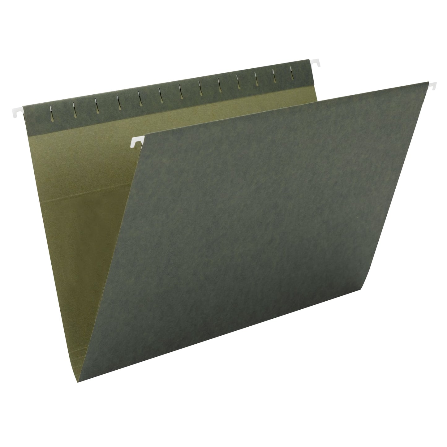 Standard Hanging File Folders, Standard Green Color, Letter Size, Set of 25, 086486640107