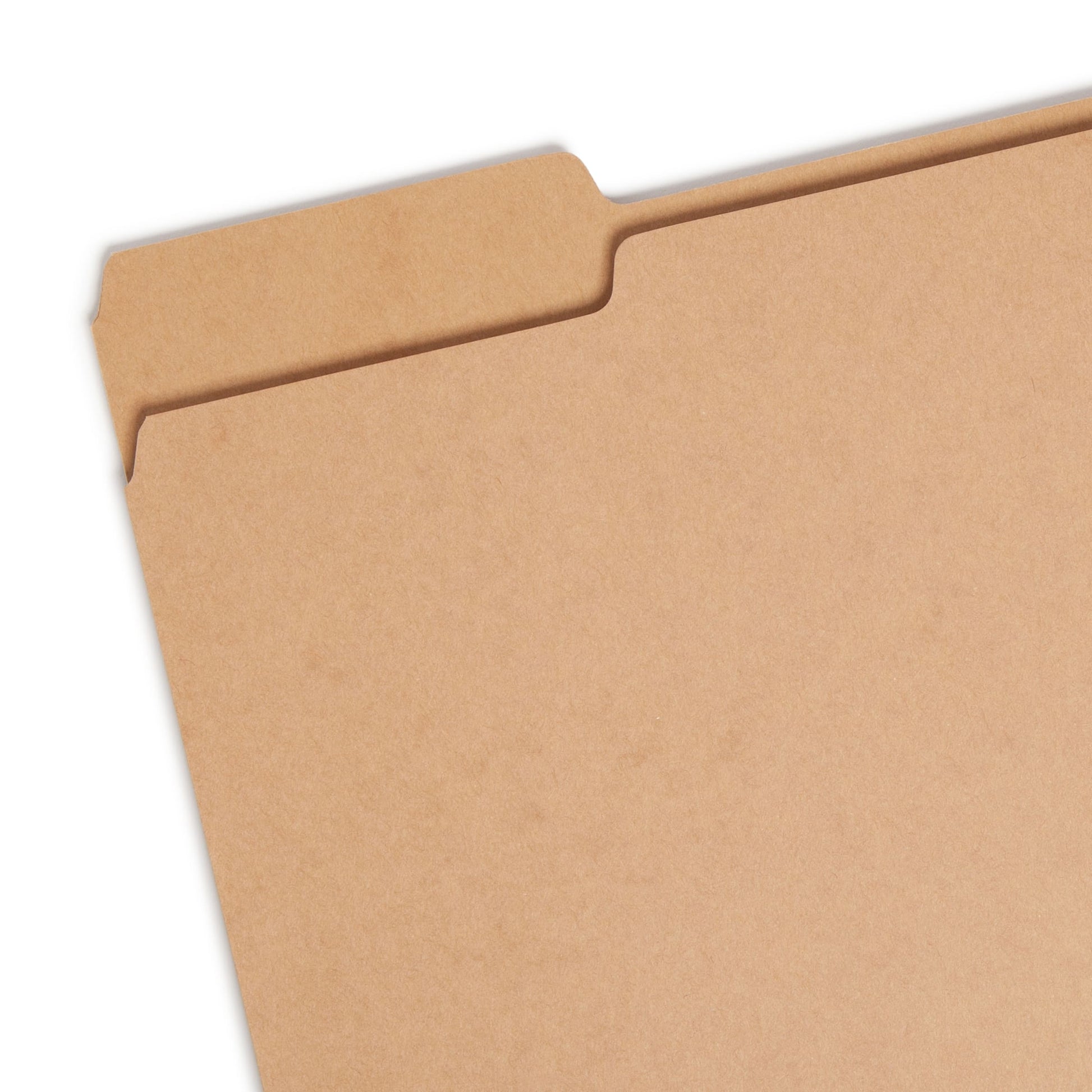 Standard File Folders, 1/3-Cut Tab, Kraft Color, Letter Size, Set of 50, 086486108300